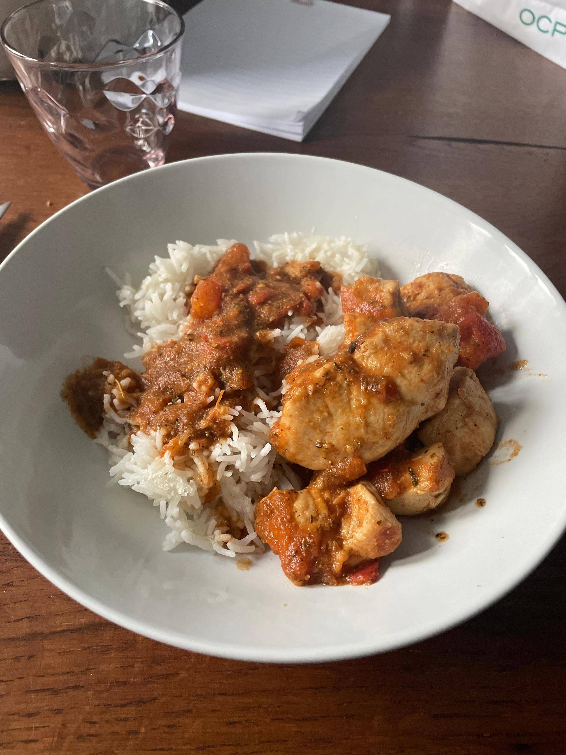 Carry porc ou poulet (massalé) - Recepten Companion Connect XL | Moulinex