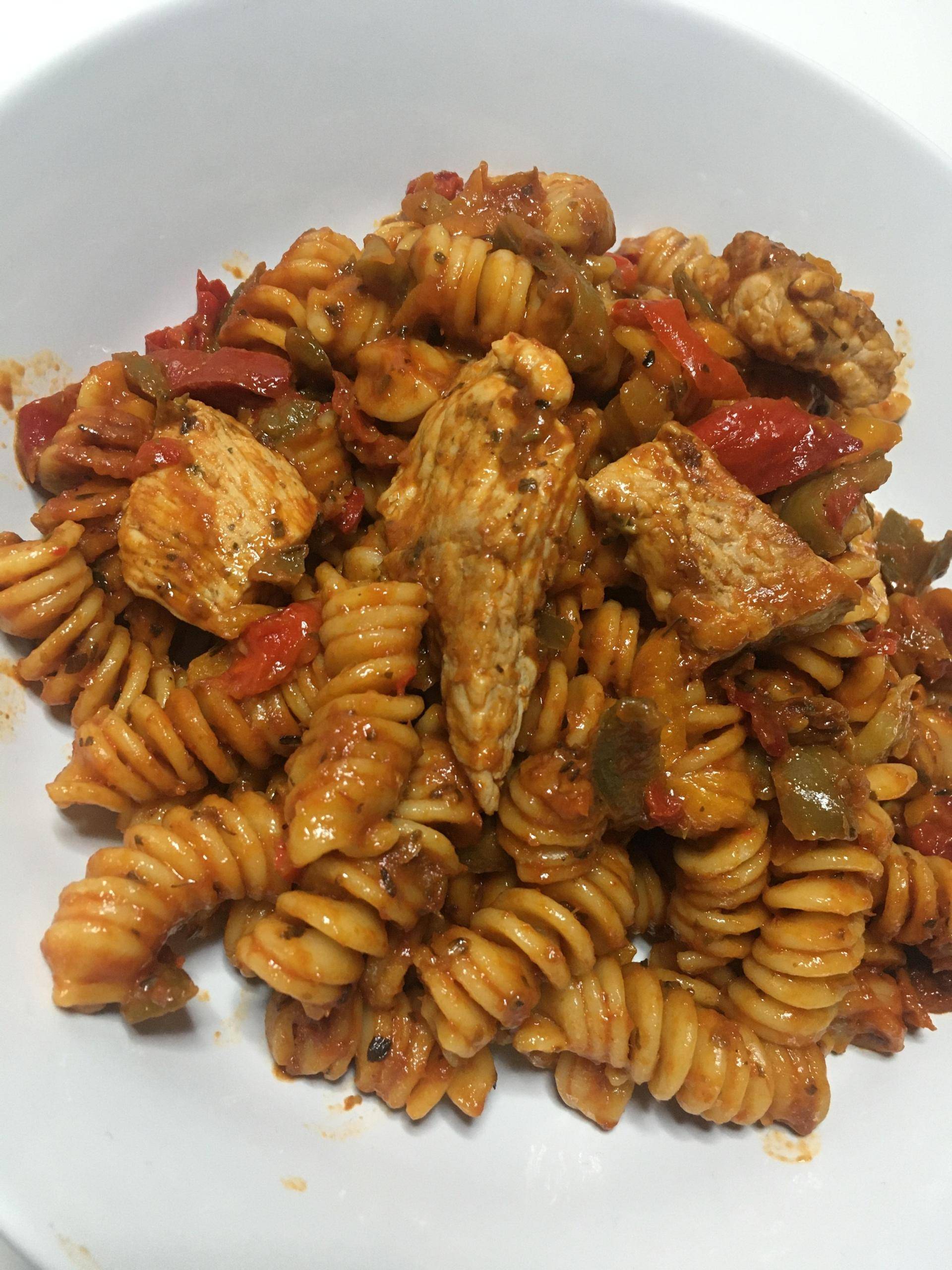 Fusilli à la dinde à la provençale - Recepten Cookeo | Moulinex