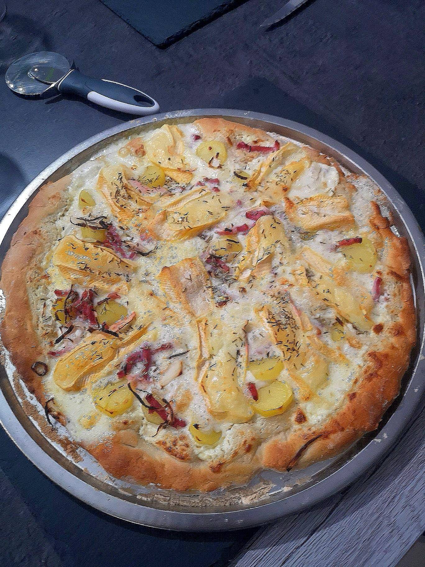 Pizza savoyarde - Recepten Companion XL | Moulinex