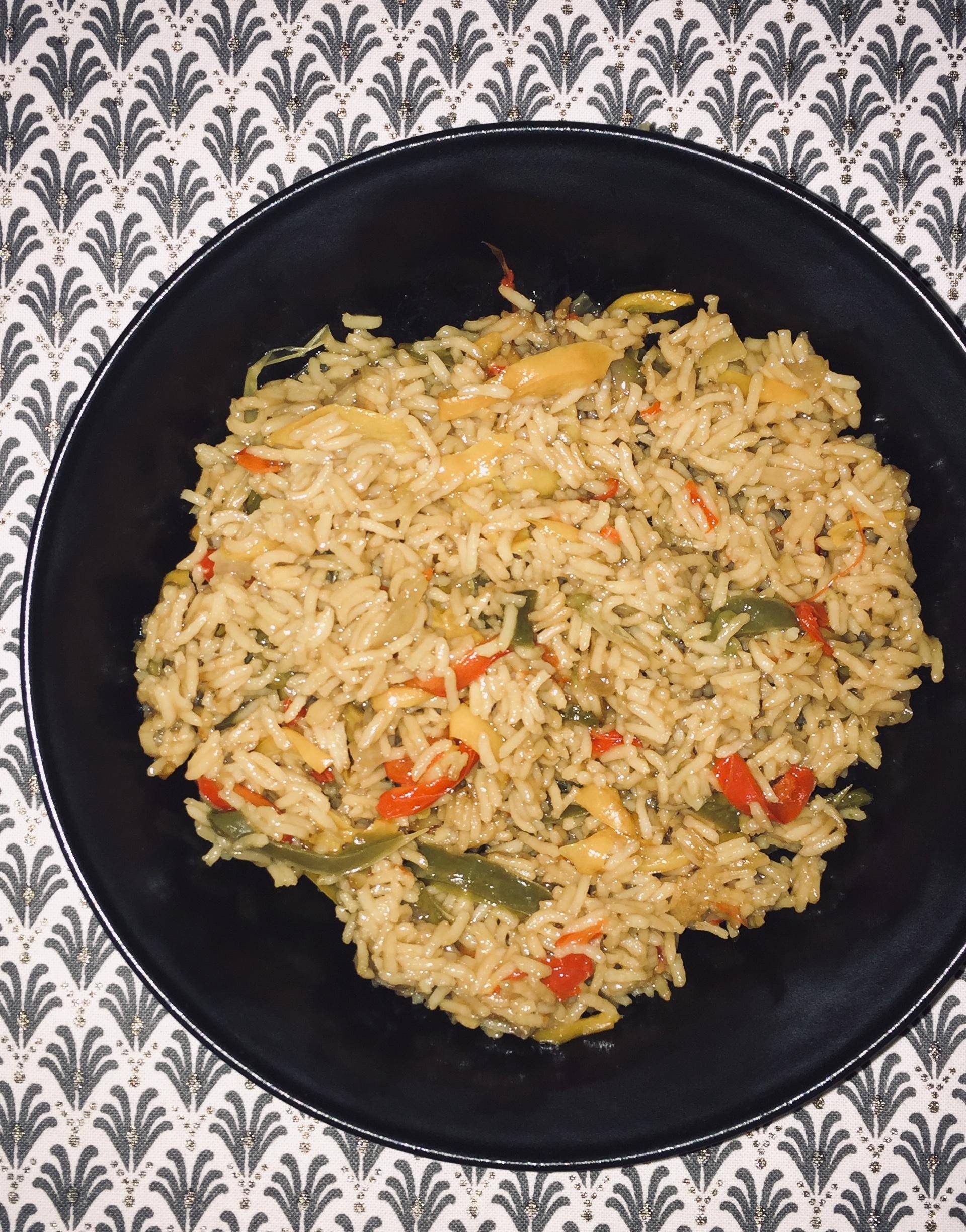 Riz aux poivrons et sauce soja - Recette Cookeo | Moulinex
