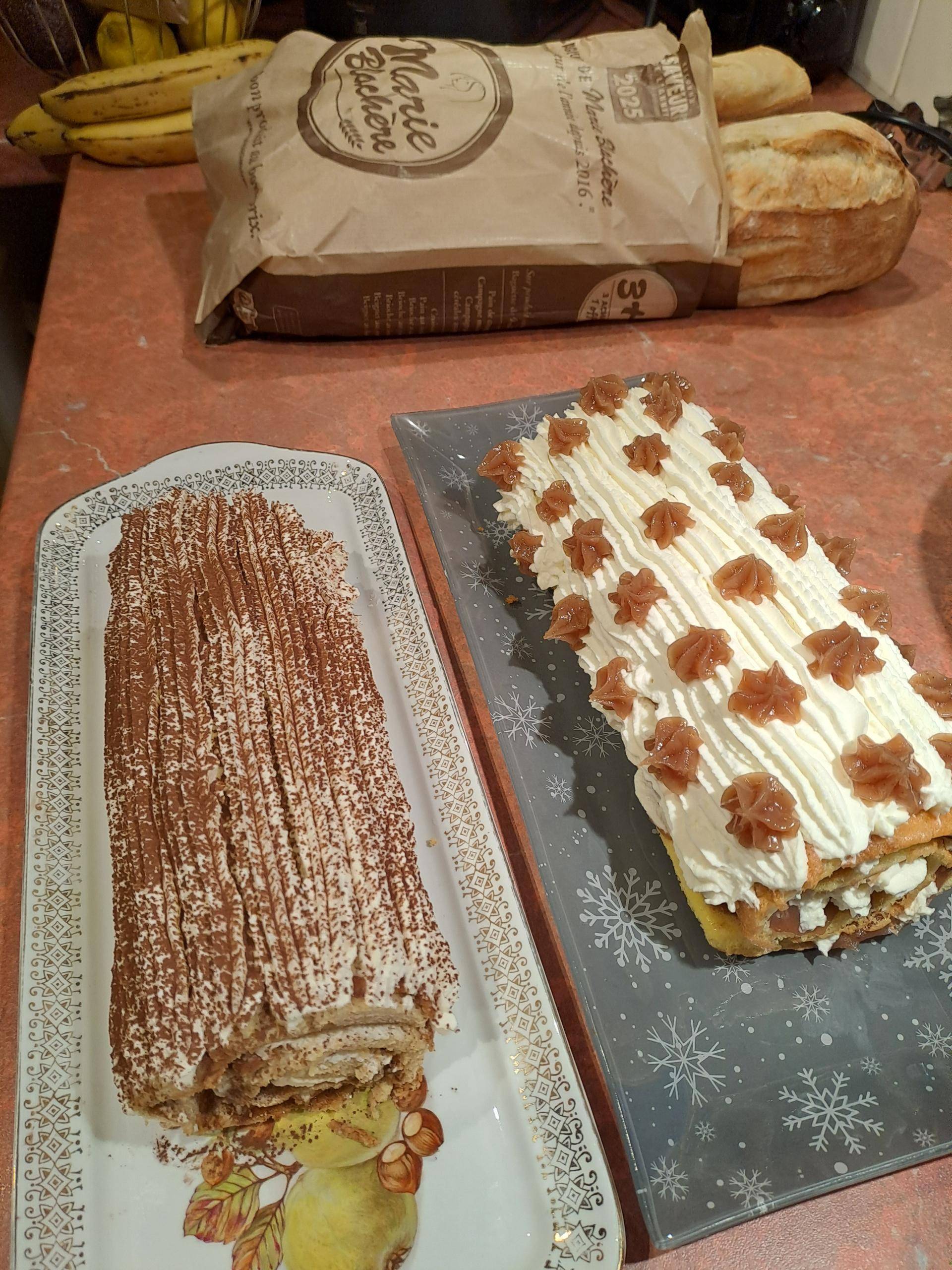 Biscuit roulé pour une bûche - Recette Companion Connect XL | Moulinex