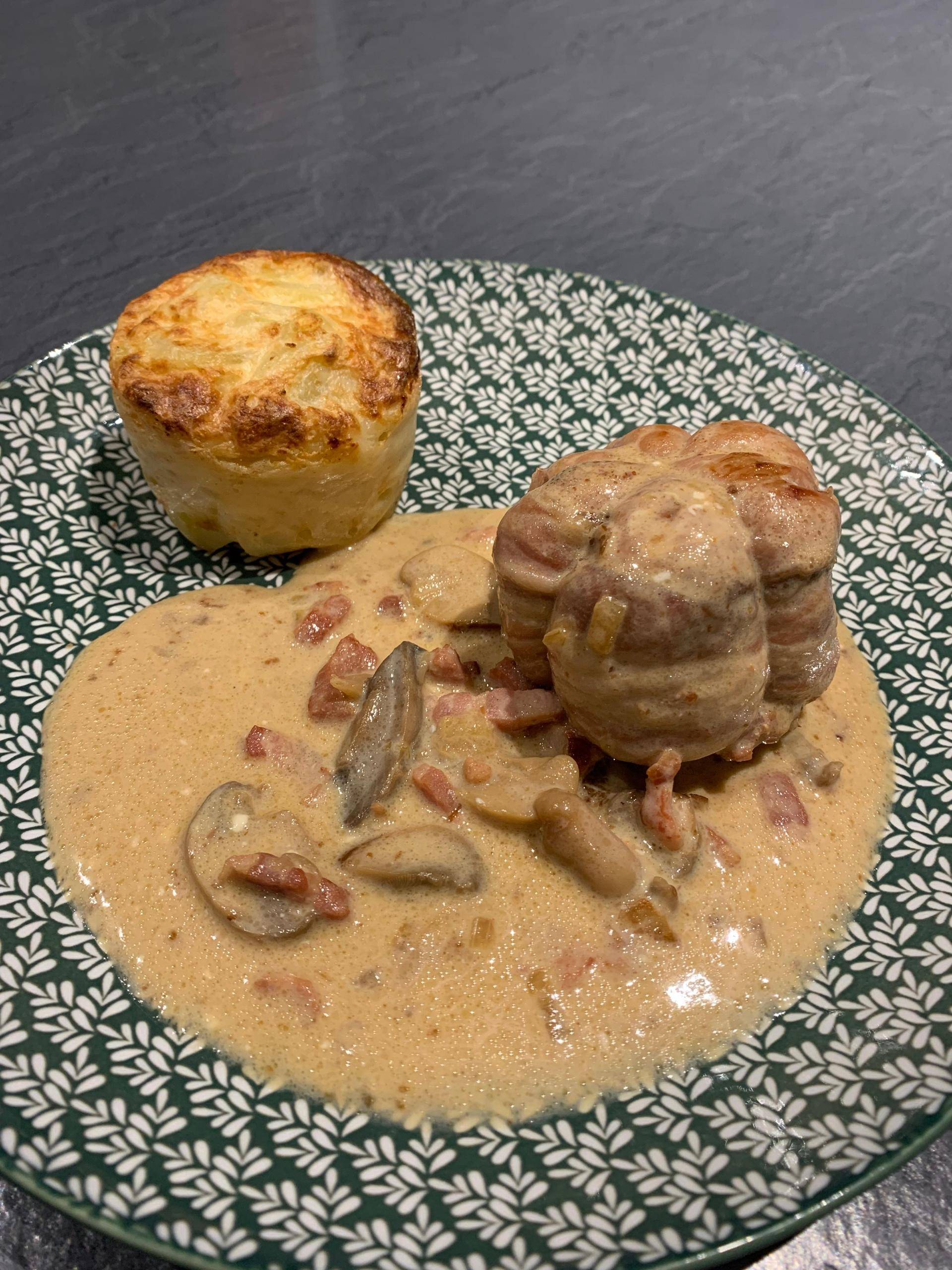 Paupiettes de porc aux lardons - Recette Cookeo | Moulinex