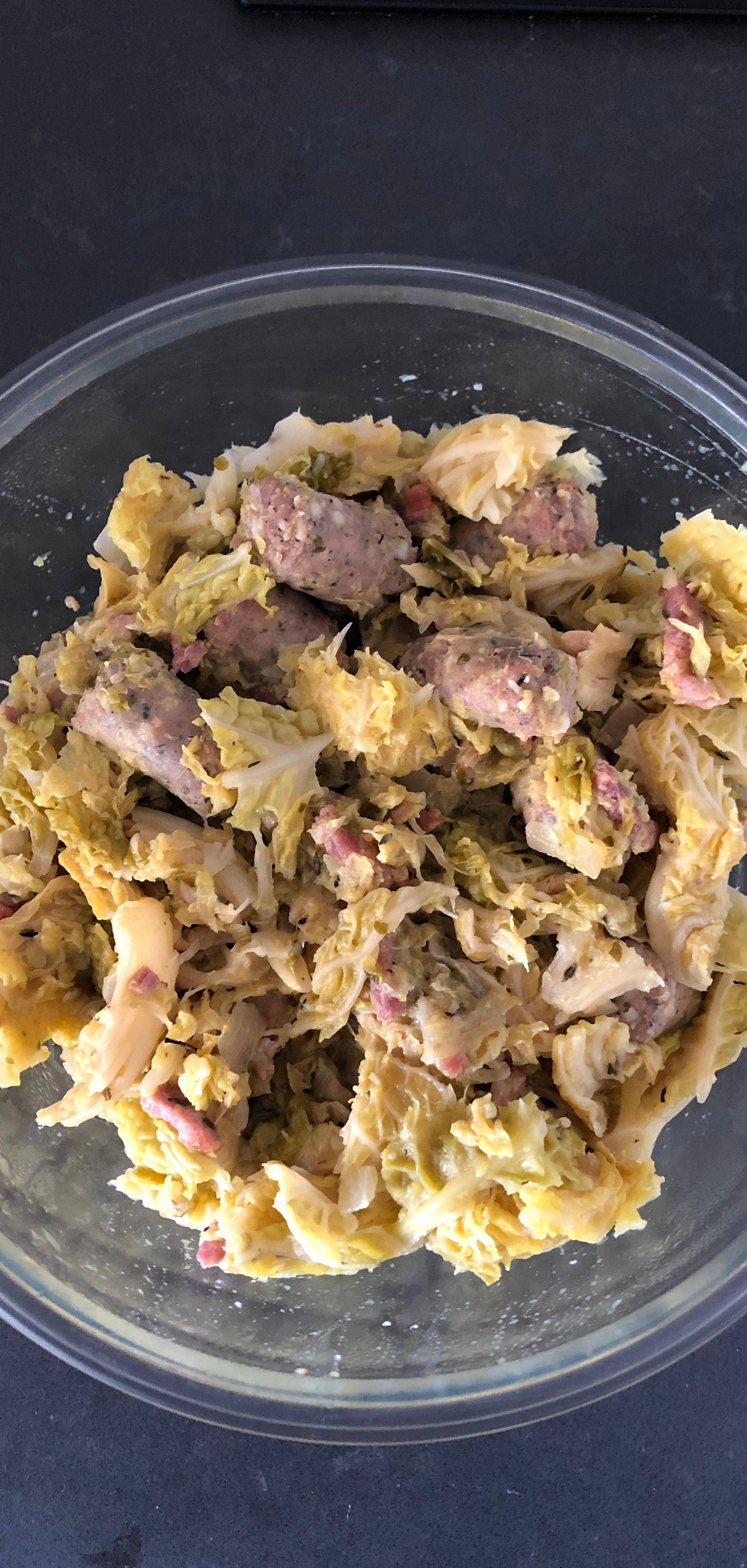 Saucisses au chou - Recette Companion Connect XL | Moulinex
