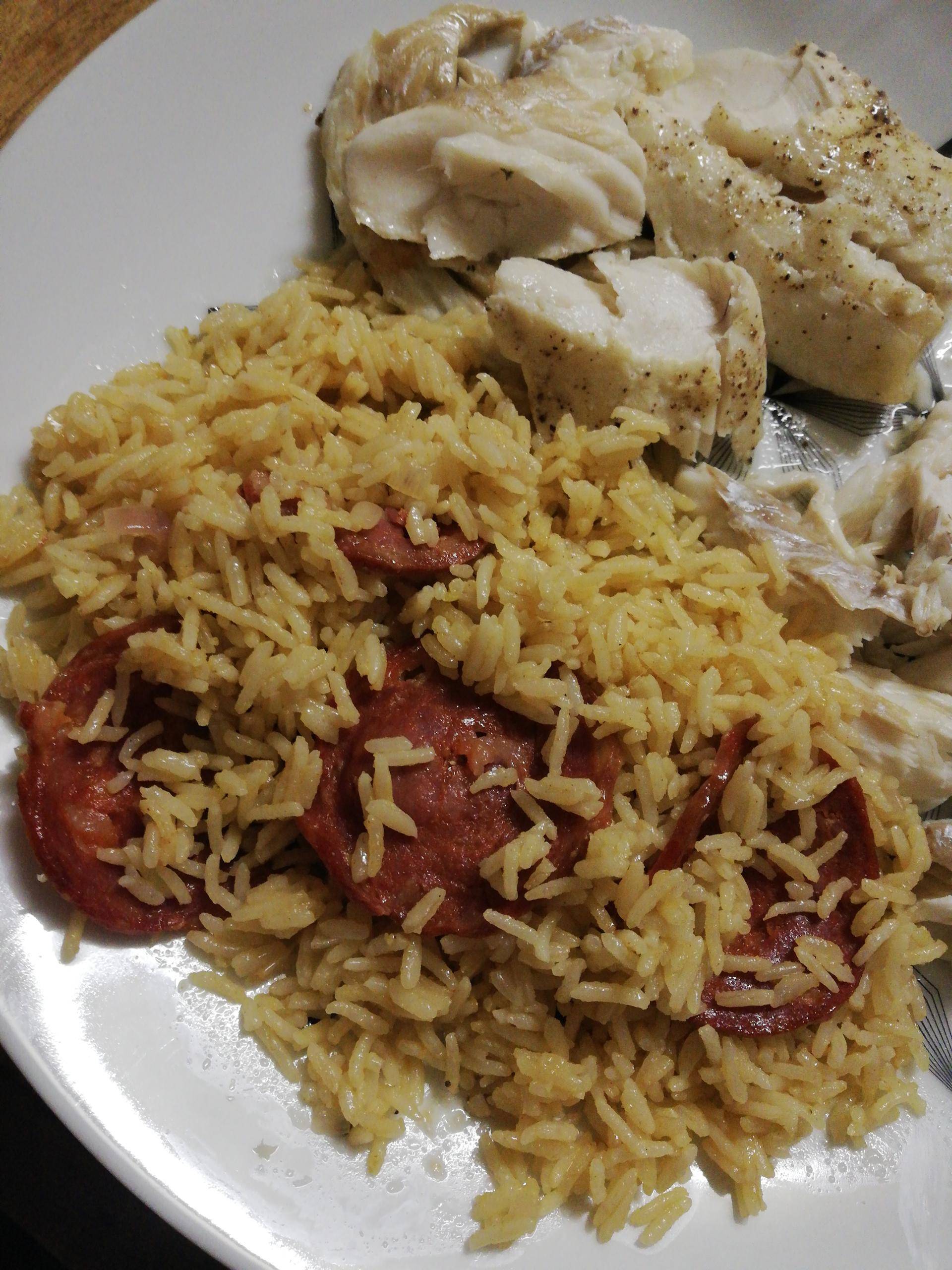 Riz moutardes chorizo - Recepten Cookeo | Moulinex