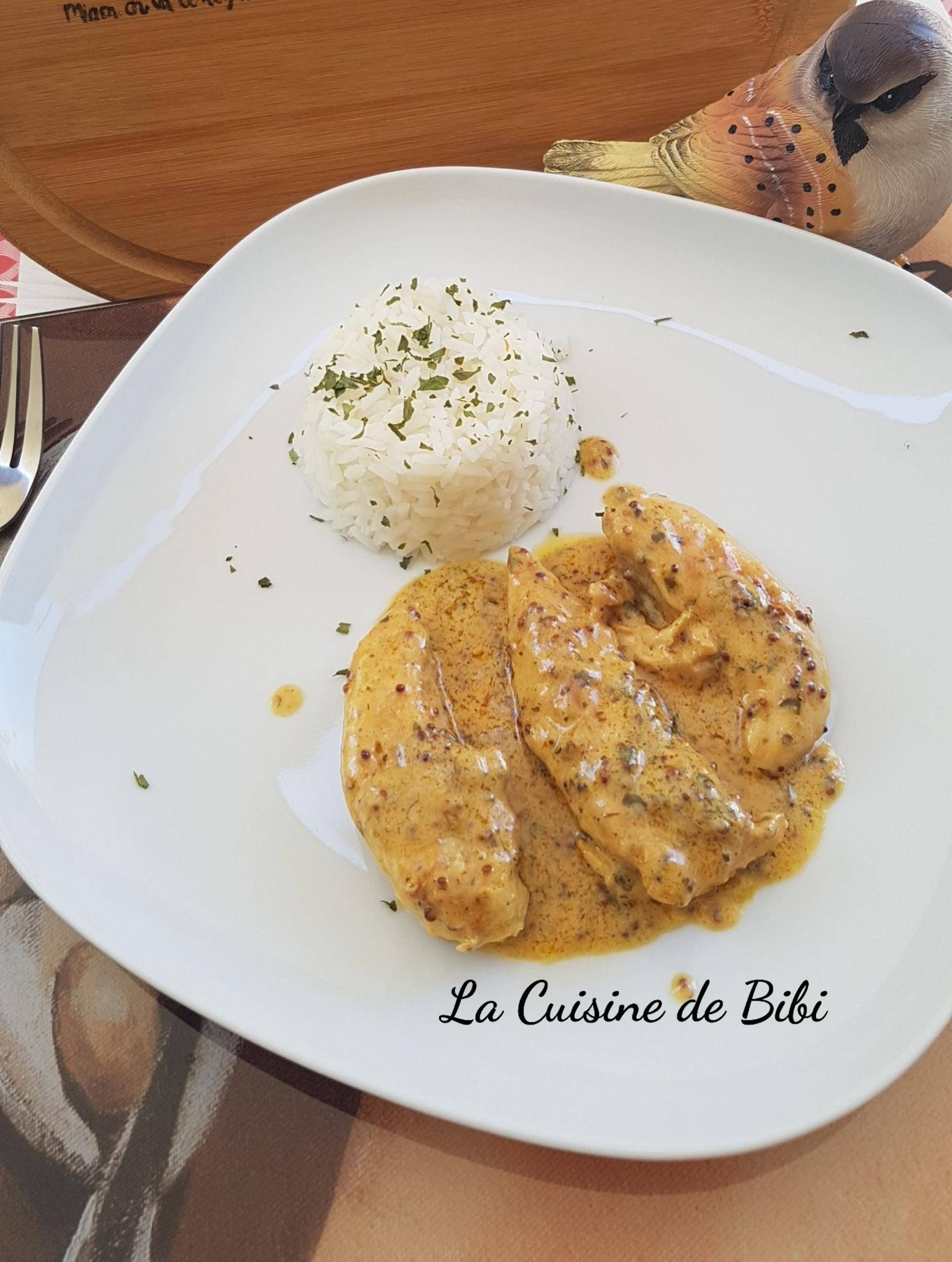 Aiguillettes de poulet a la moutarde a l'ancienne - Recepten Cookeo | Moulinex