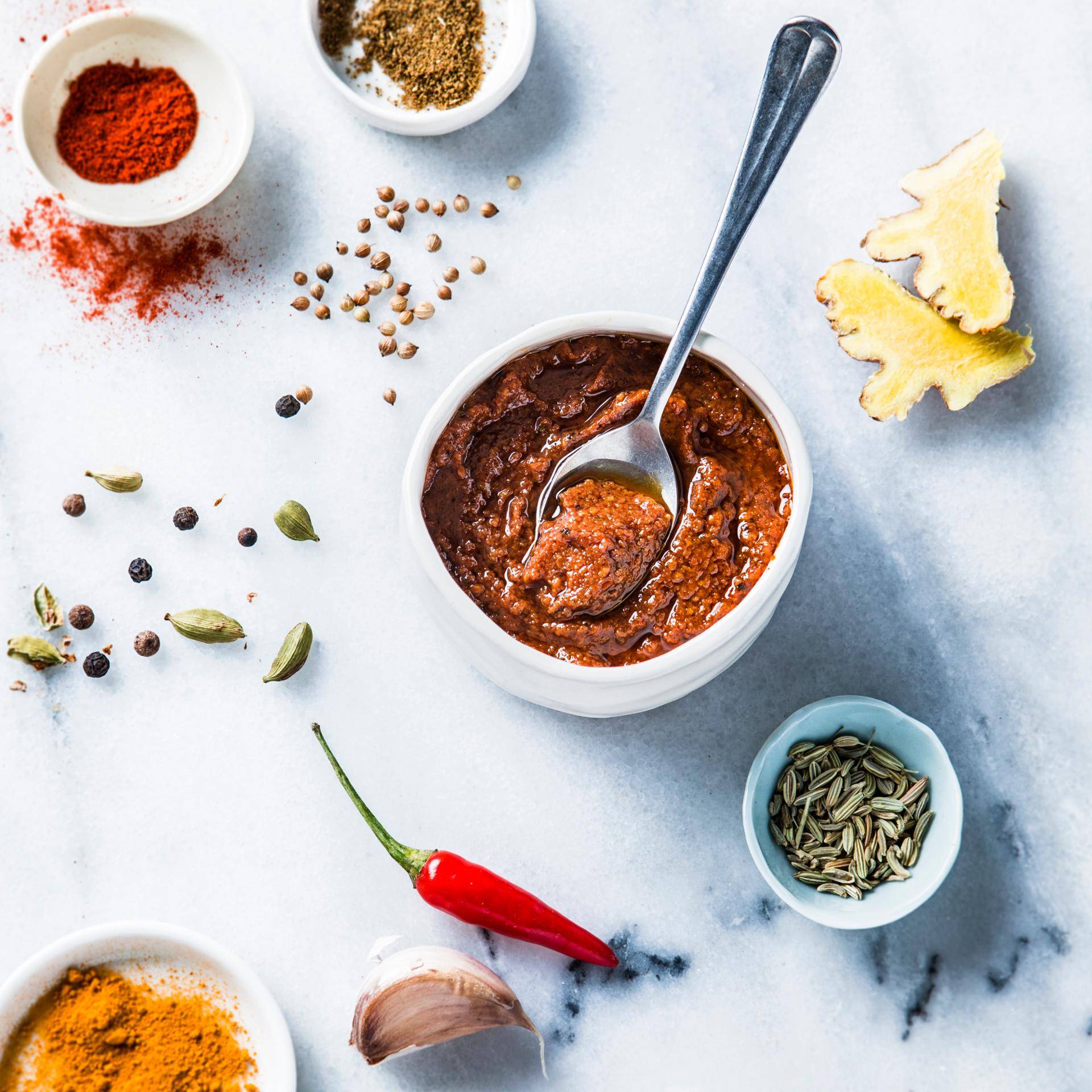 Pâte de curry - Recette Quickchef | Moulinex