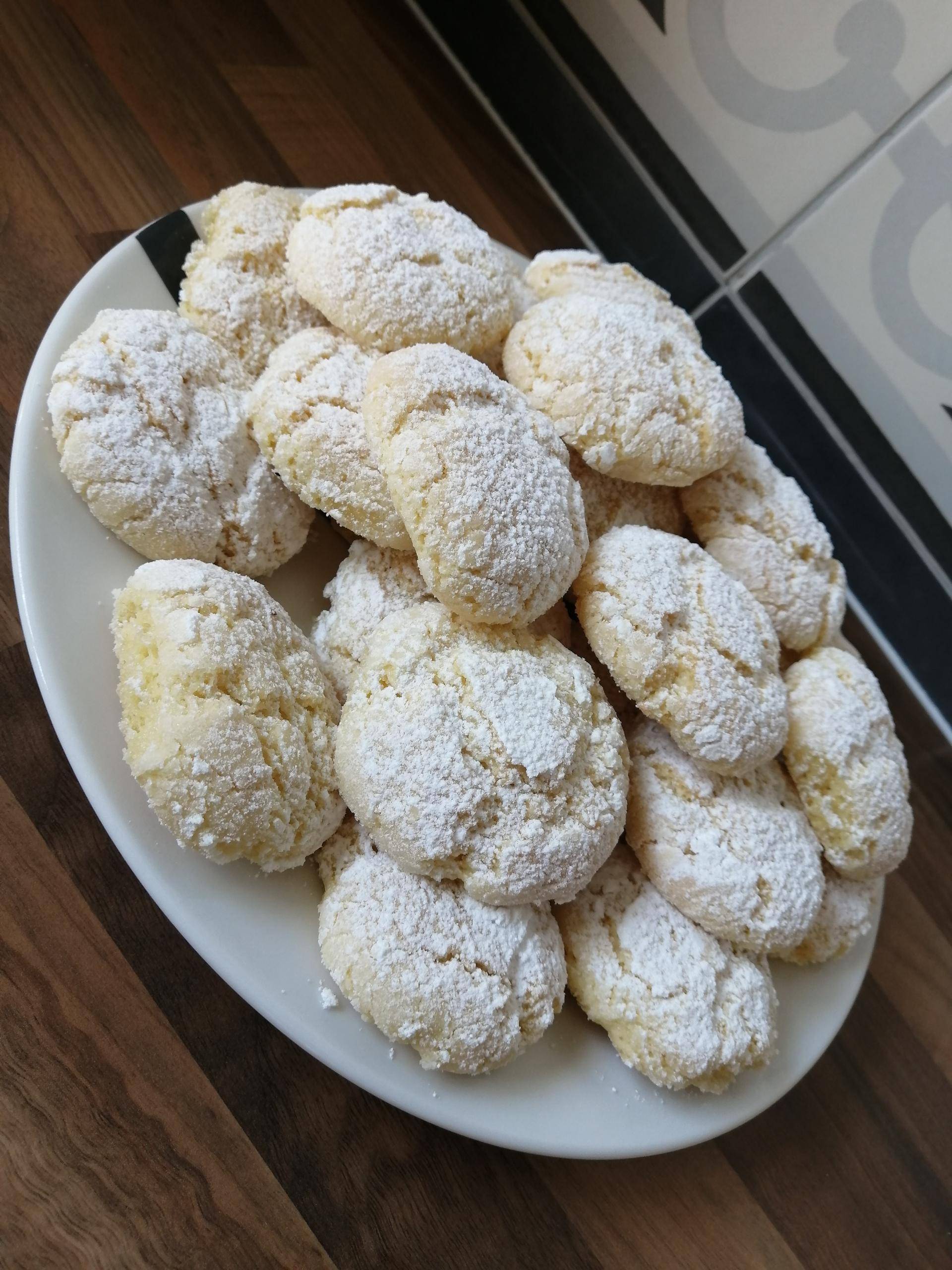 Biscuits craquelĂ©s au citron đ - Recette Companion | Moulinex