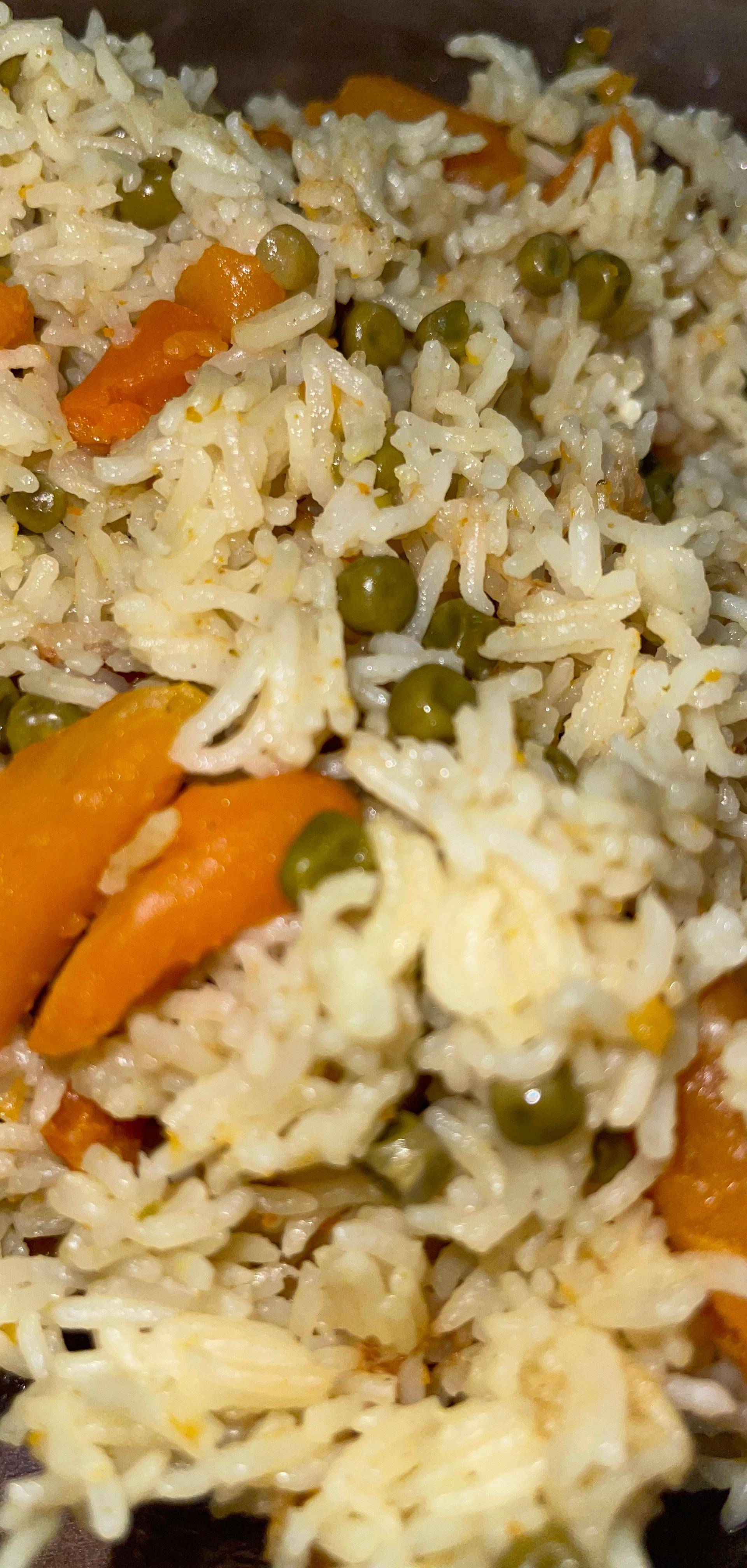 Riz petit pois carotte - Recette Cookeo | Moulinex