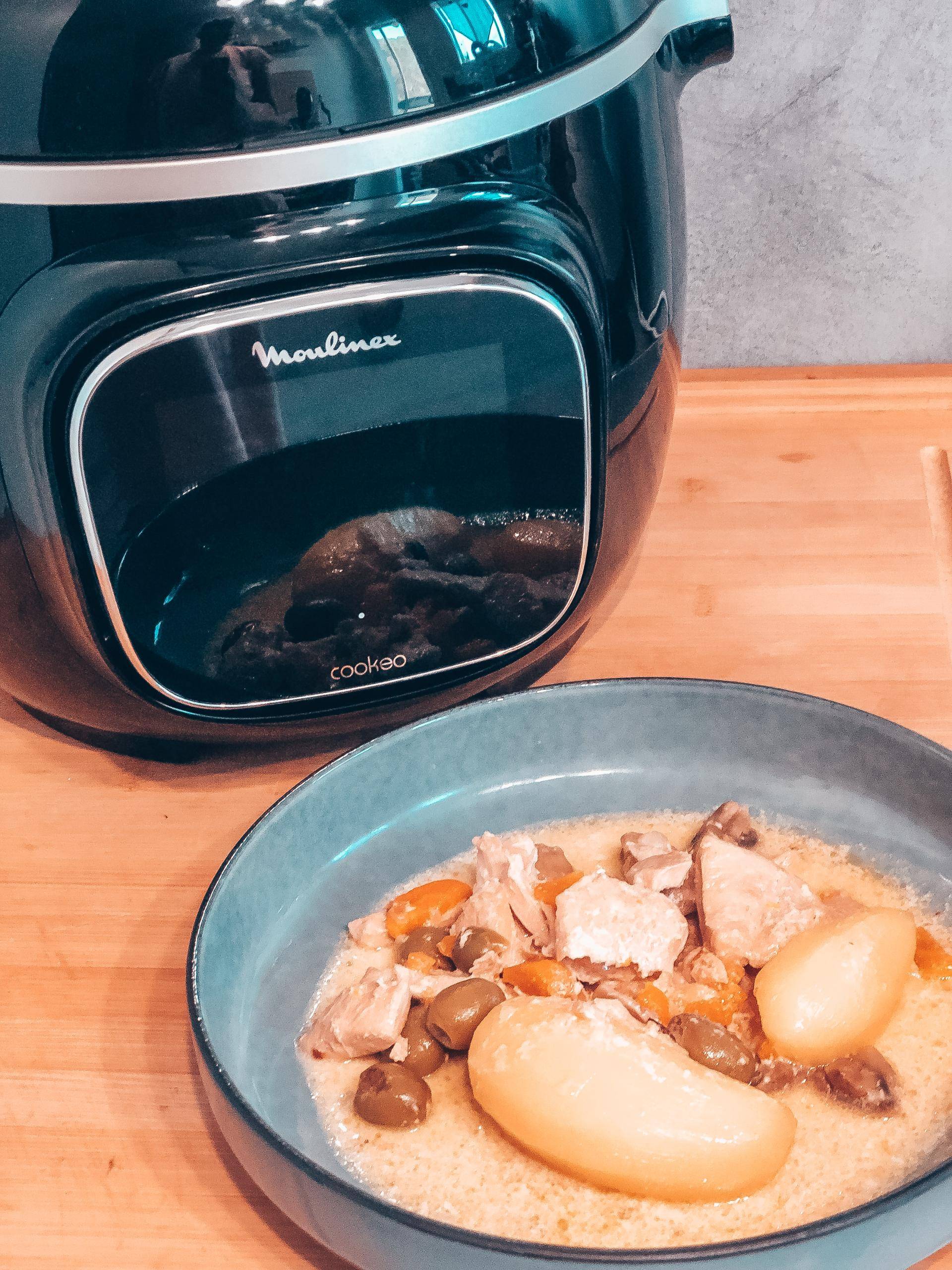 Blanquette de blanc de poulet - Recette Cookeo V3 | Moulinex