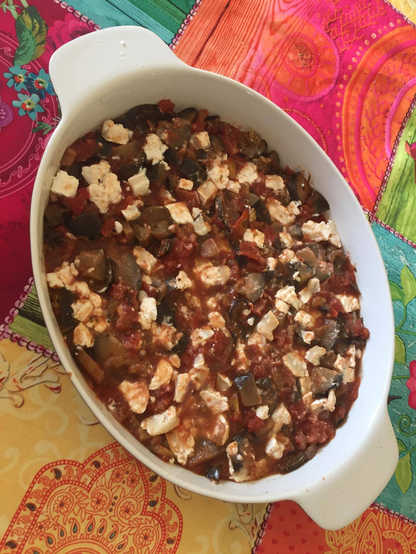 Gratin d’aubergine, tomate, chèvre - Recette Cookeo | Moulinex