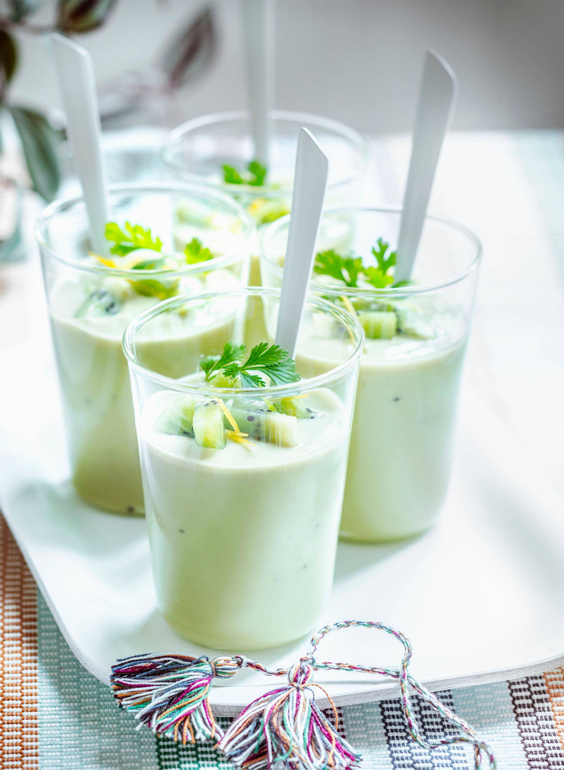 Smoothie avocat kiwi - Recette Companion Connect XL | Moulinex