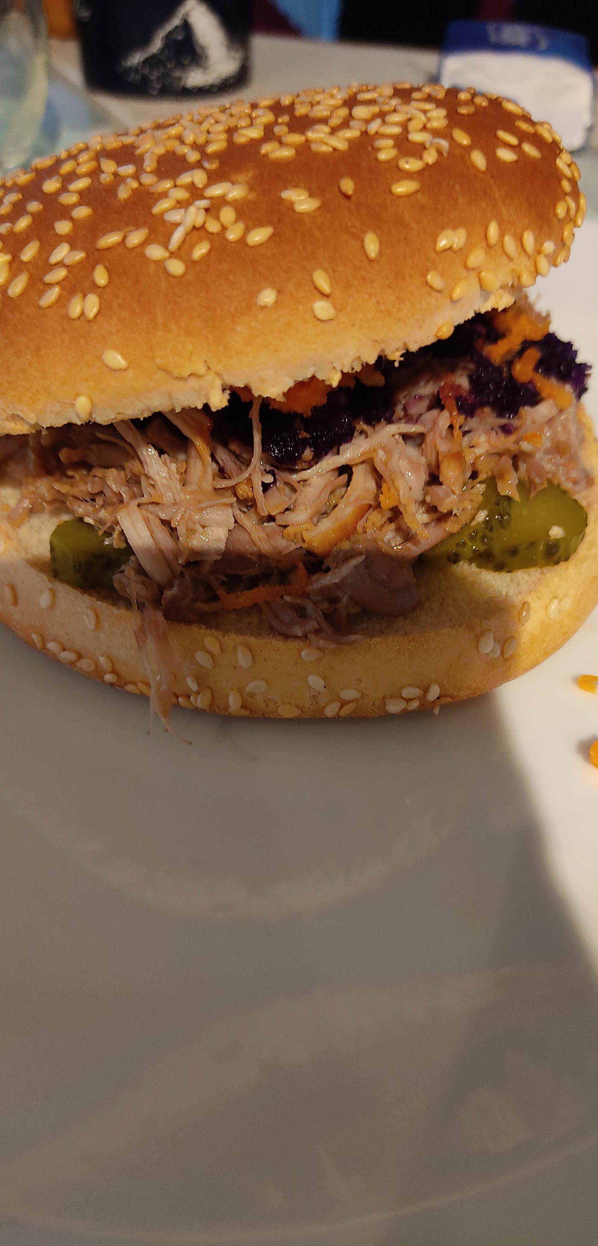 Burger au pulled porc - Recette Cookeo | Moulinex