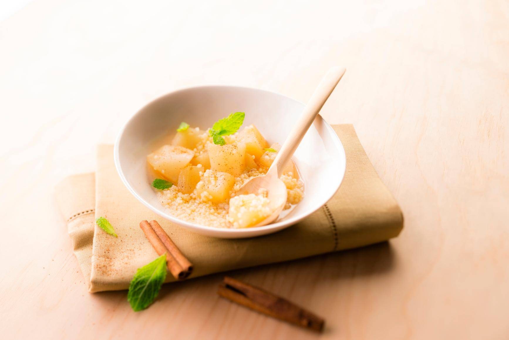 Couscous poire et miel - Recepten Cookeo | Moulinex