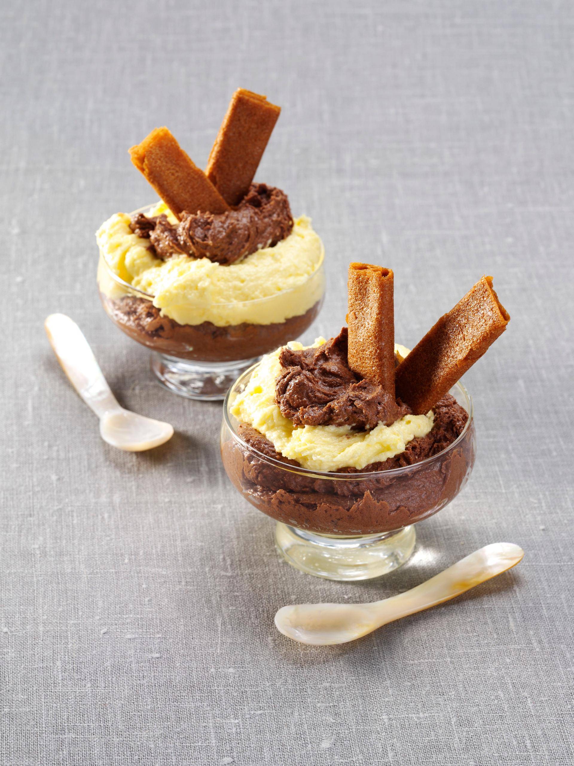 Glace à la vanille et au chocolat - Recette Companion Connect | Moulinex