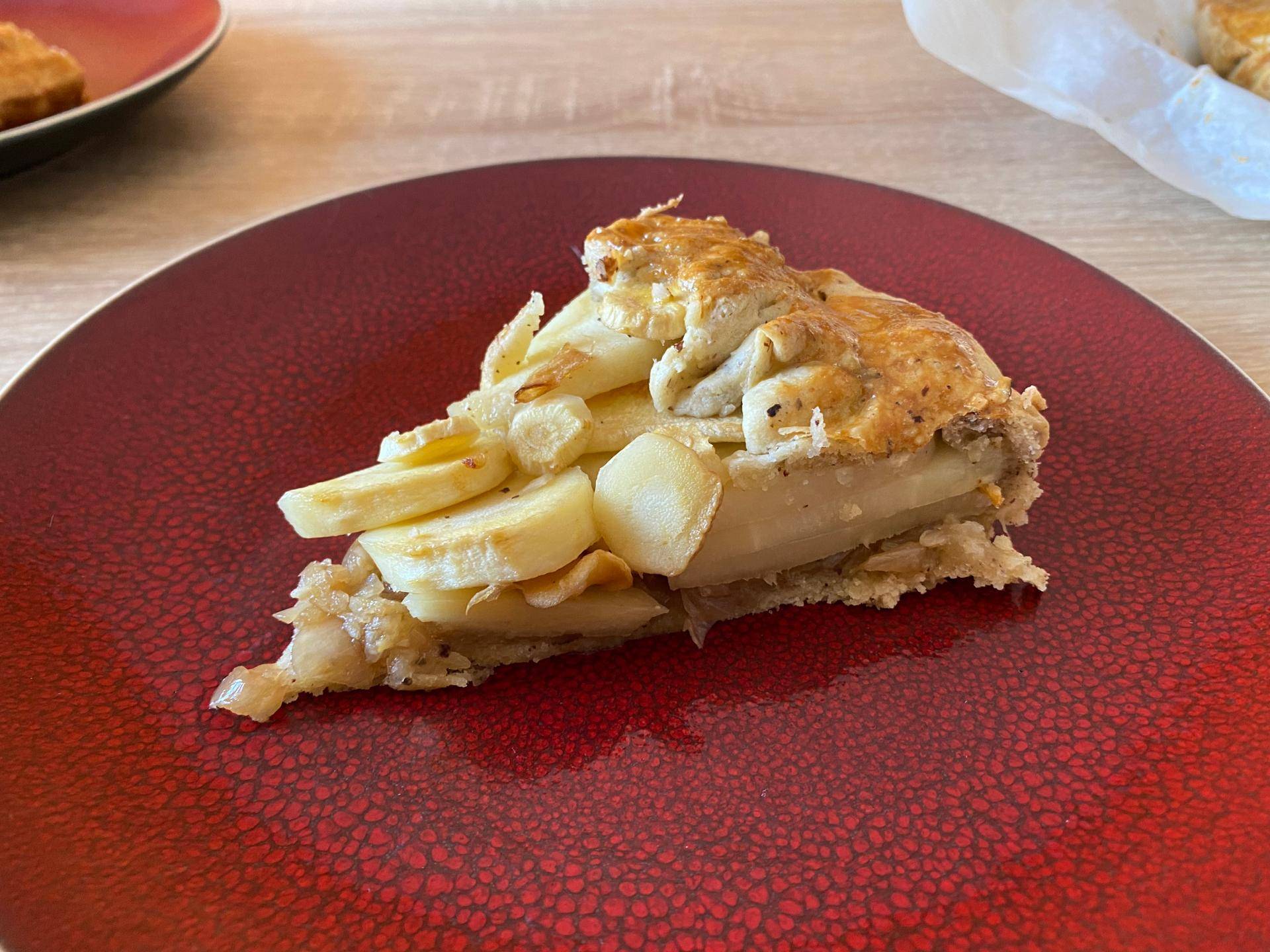Tarte Panais-Echalotes - Recette Companion Connect XL | Moulinex