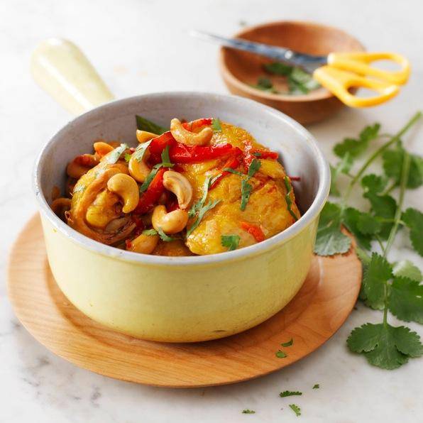 Poulet aux noix de cajou - Recette Companion | Moulinex