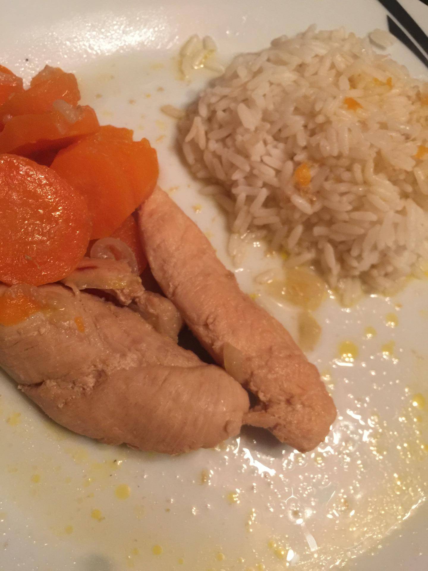 Aiguillette poulet aux carottes et miel - Recepten Cookeo | Moulinex