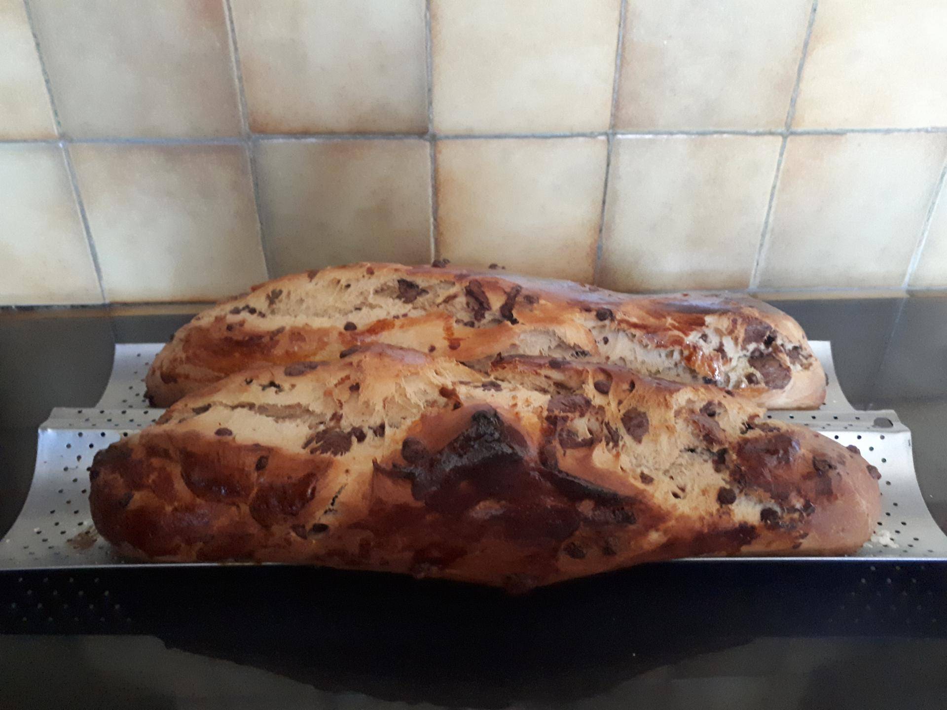 Baguettes viennoises au pepites chocolat - Recepten Companion Connect | Moulinex