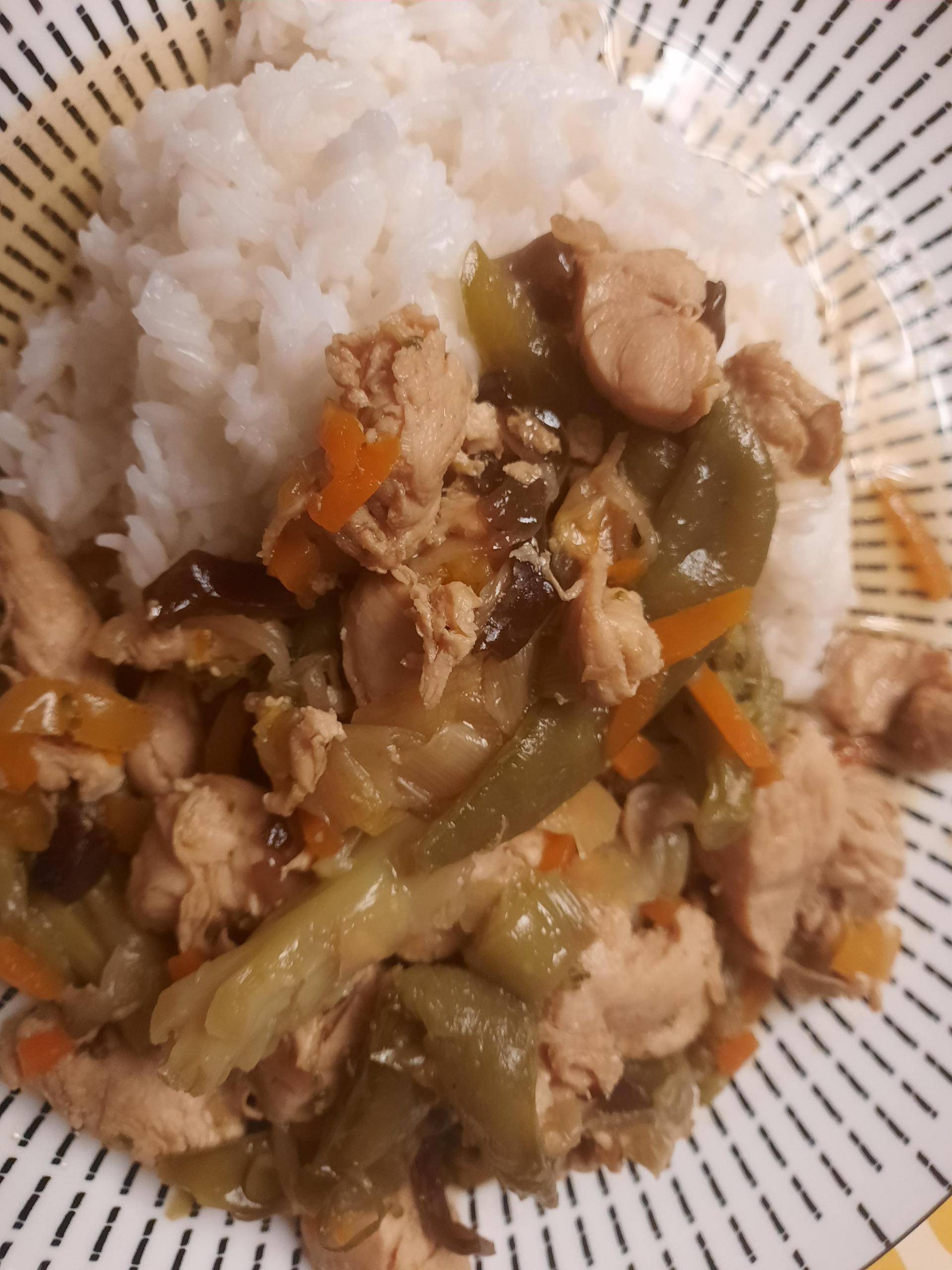 Poulet et légumes pour Wok - Recepten Cookeo | Moulinex
