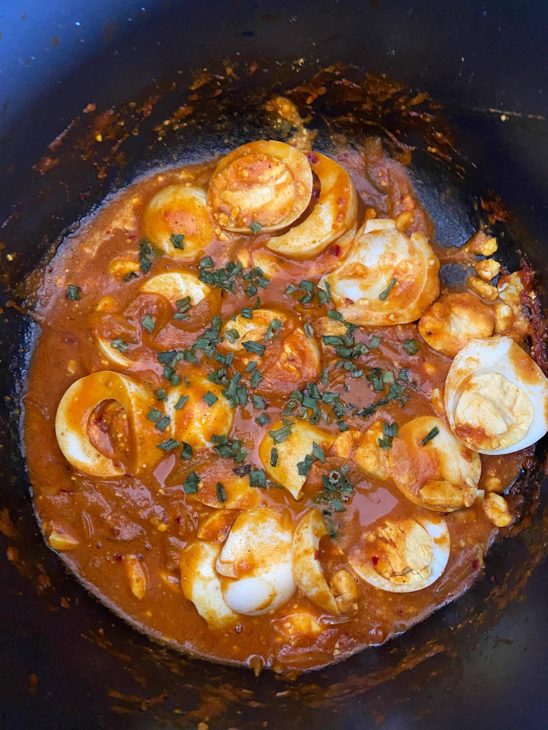 Cari réunionnais aux œufs - Recette Cookeo V3 | Moulinex