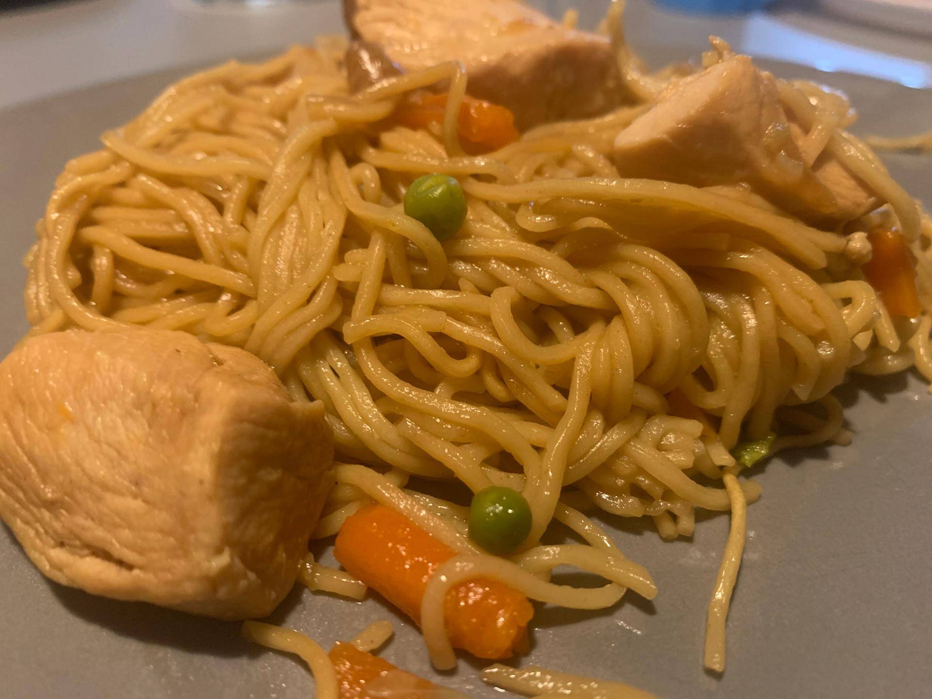 Nouille chinoise au poulet - Recepten Cookeo V3 | Moulinex