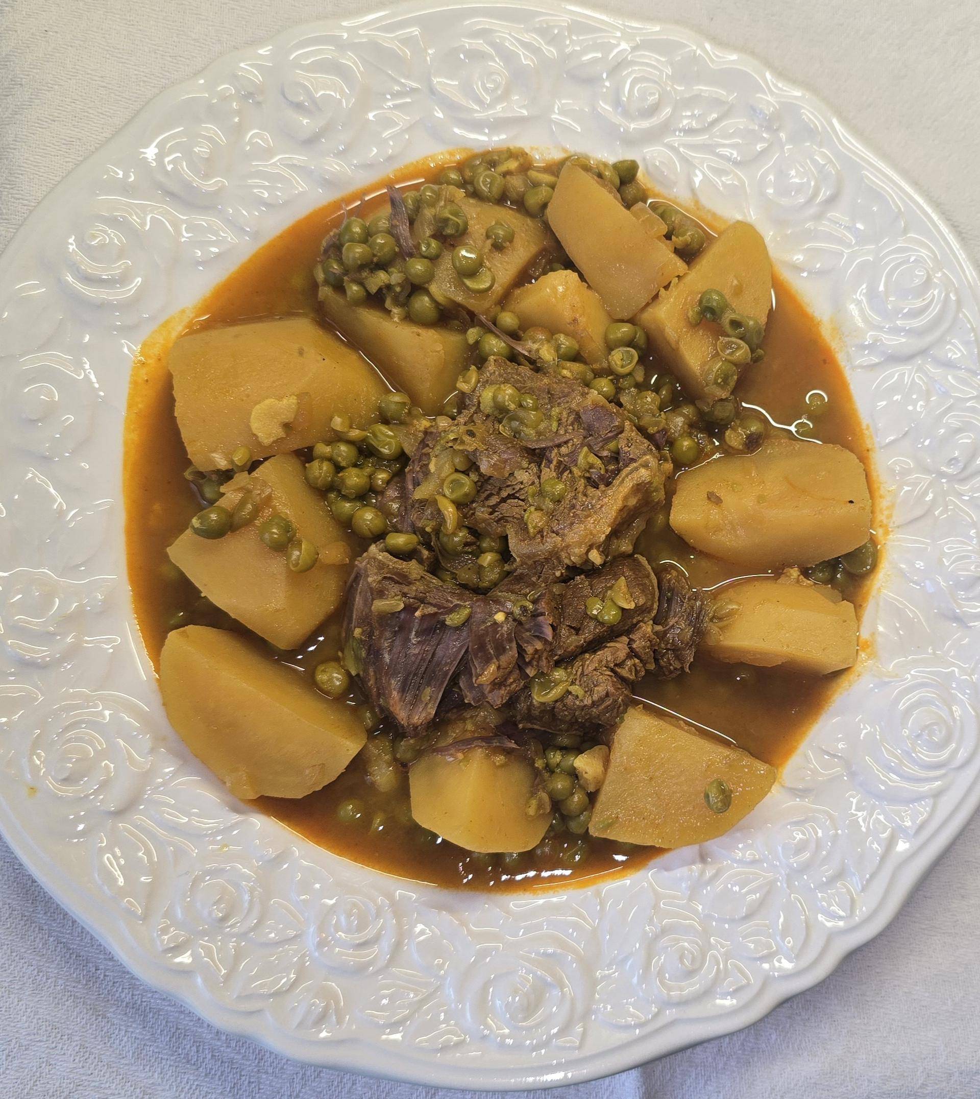 Boeuf au petits pois et pommes de terre - Recette Cookeo V3 | Moulinex