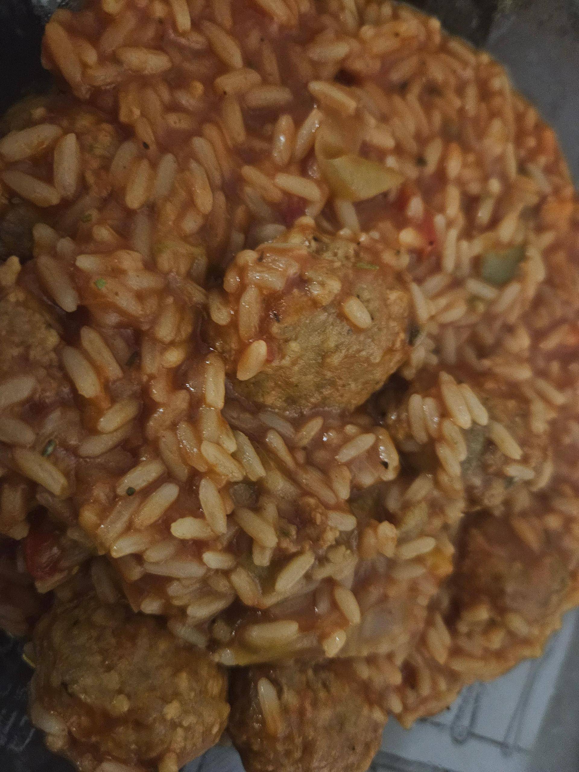 Boulette de viande et riz - Recepten Cookeo | Moulinex