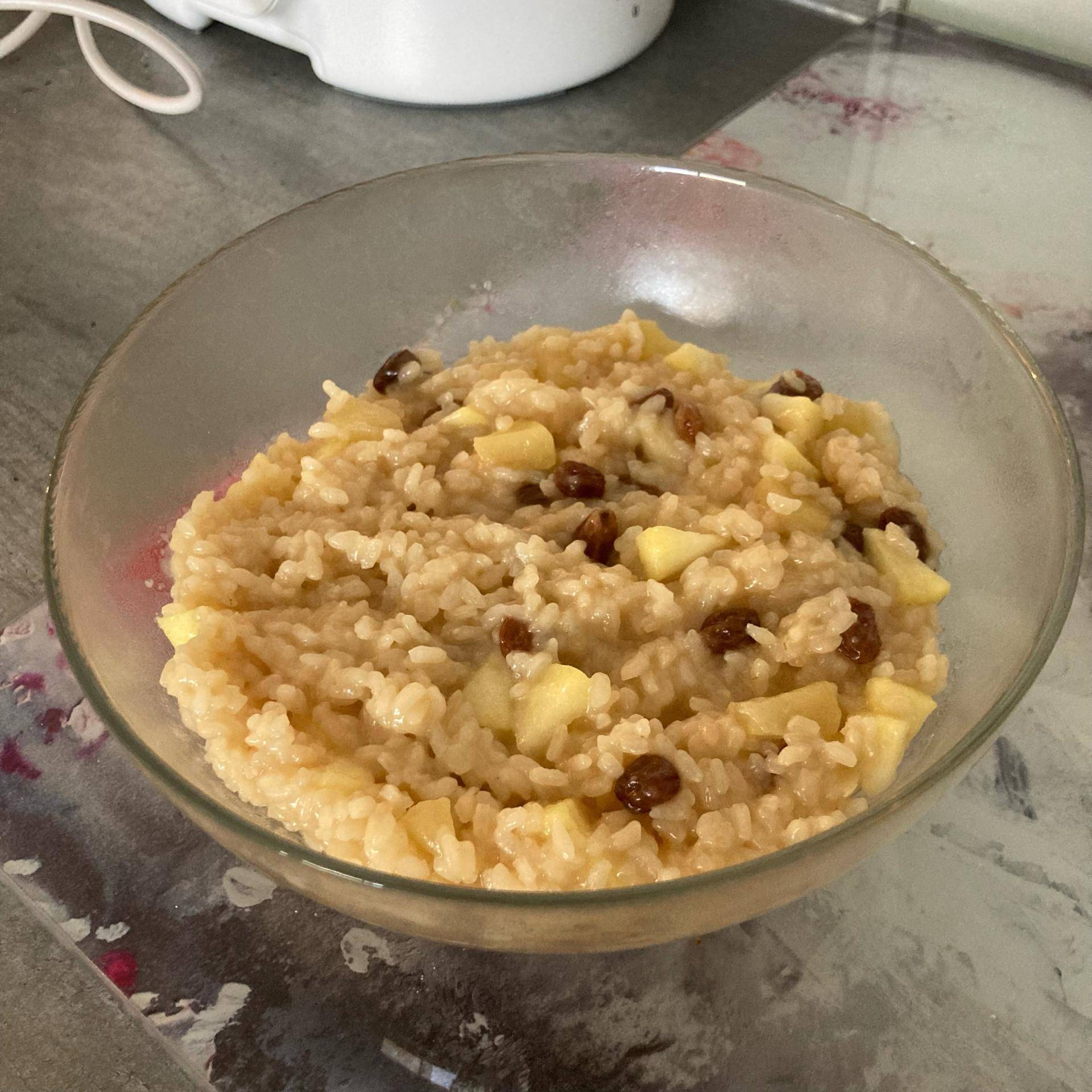 Risotto de pommes et raisins - Recette Companion Connect XL | Moulinex