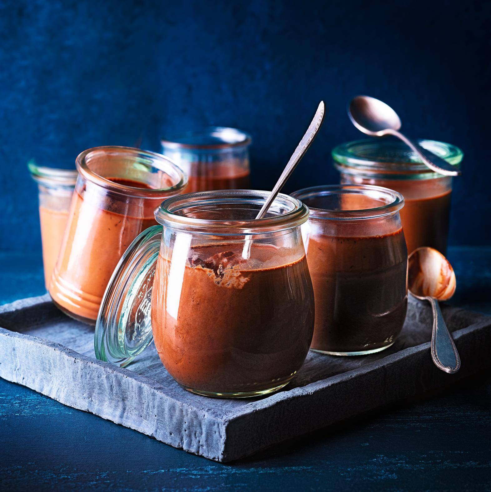 Petits pots de crème au chocolat - Recette EASY FRY GRILL & STEAM 3 in 1 | Moulinex