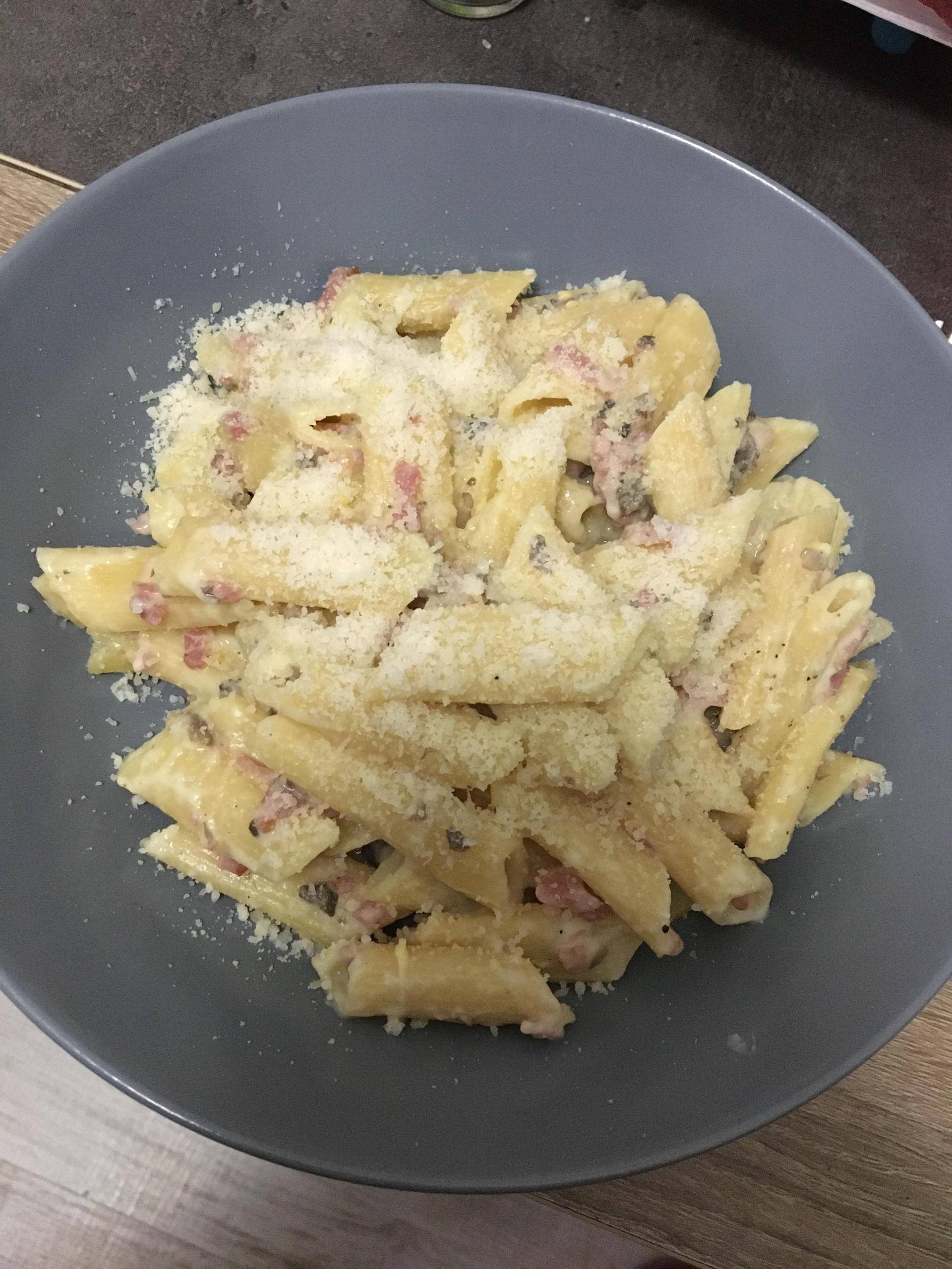 Pennes à la carbonara - Recepten Cookeo | Moulinex