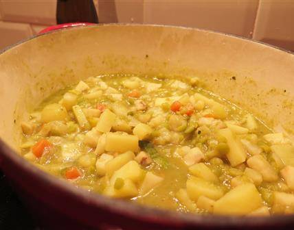 Potée de pois cassés et de céleri - Recette Cookeo V3 | Moulinex