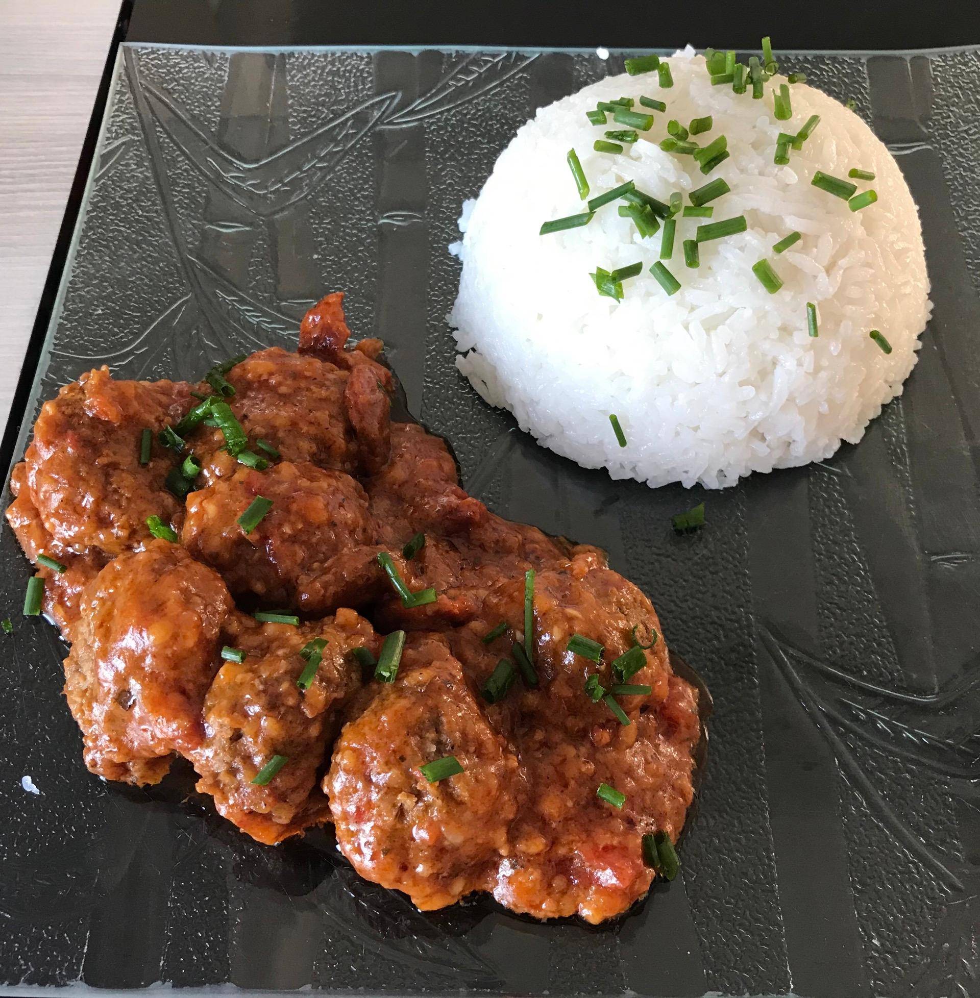 Boulette et chorizo tomate - Recette Cookeo | Moulinex