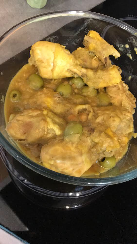 Tajine de poulet aux olives - Recepten Companion Connect XL | Moulinex