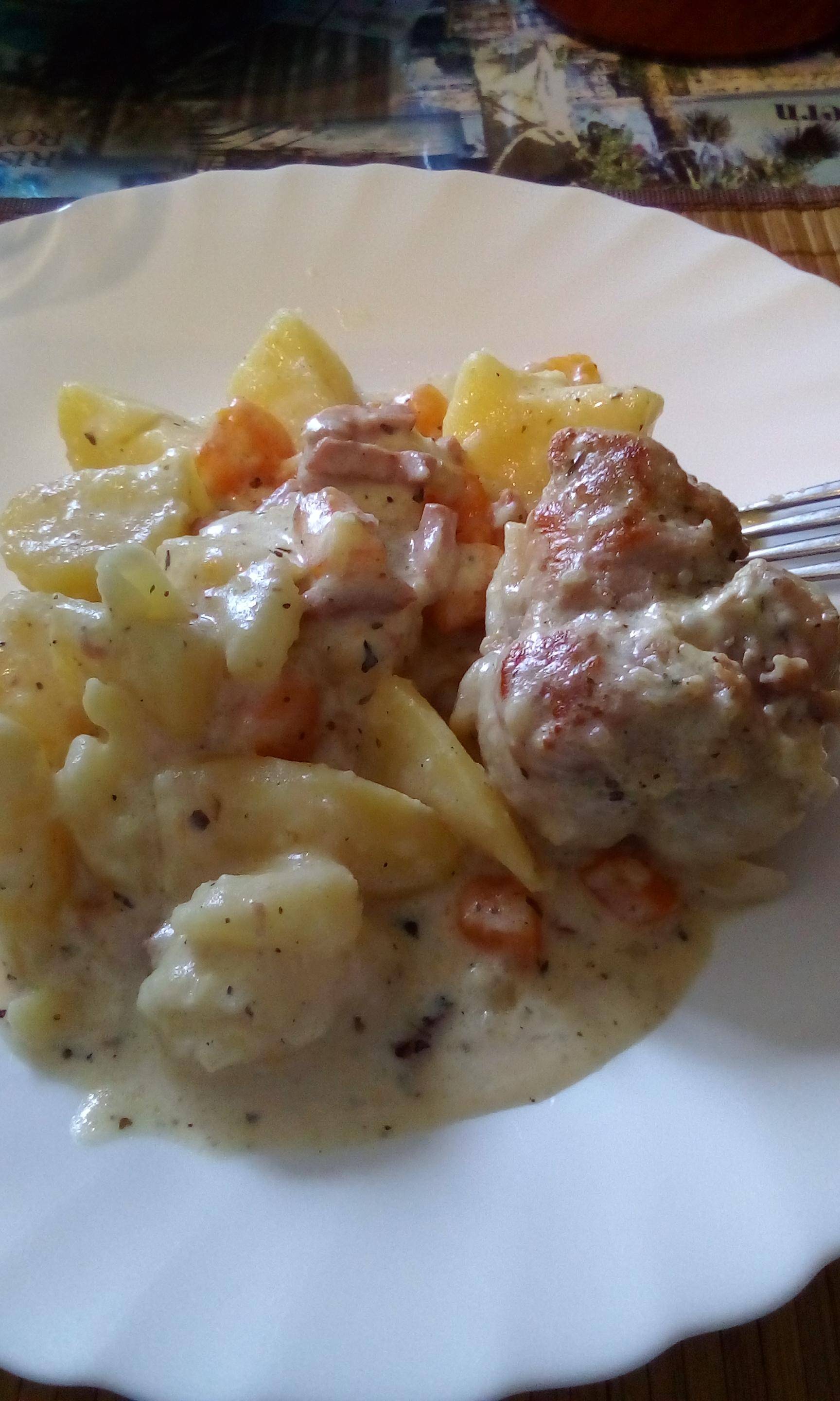 Paupiettes de volaille pommes de terre et carottes - Recette Cookeo | Moulinex