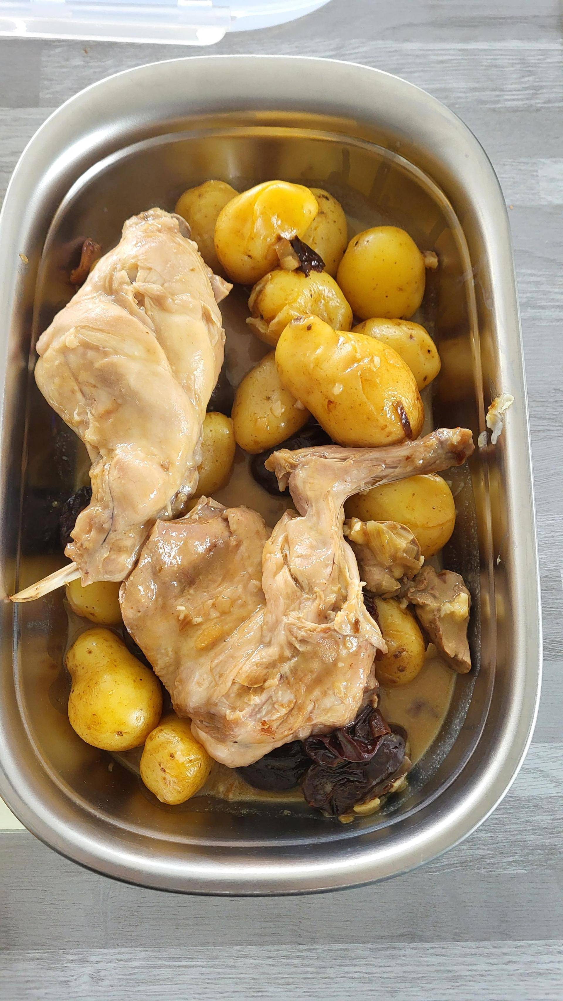Lapin aux pruneaux au Cookeo - Recepten Cookeo V3 | Moulinex