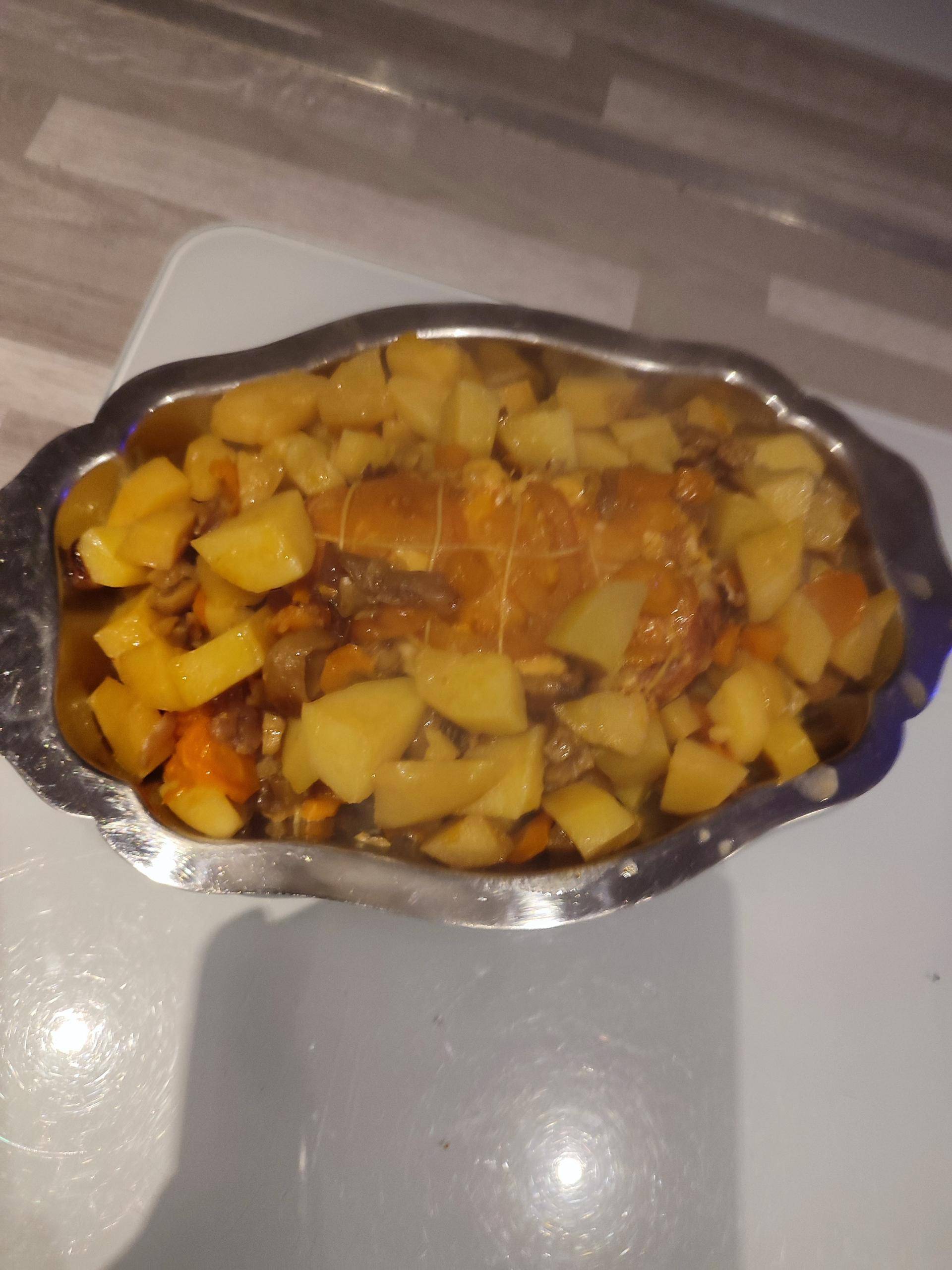 Rôti de dinde farcie aux merguez et chorizo - Recepten Cookeo V3 | Moulinex
