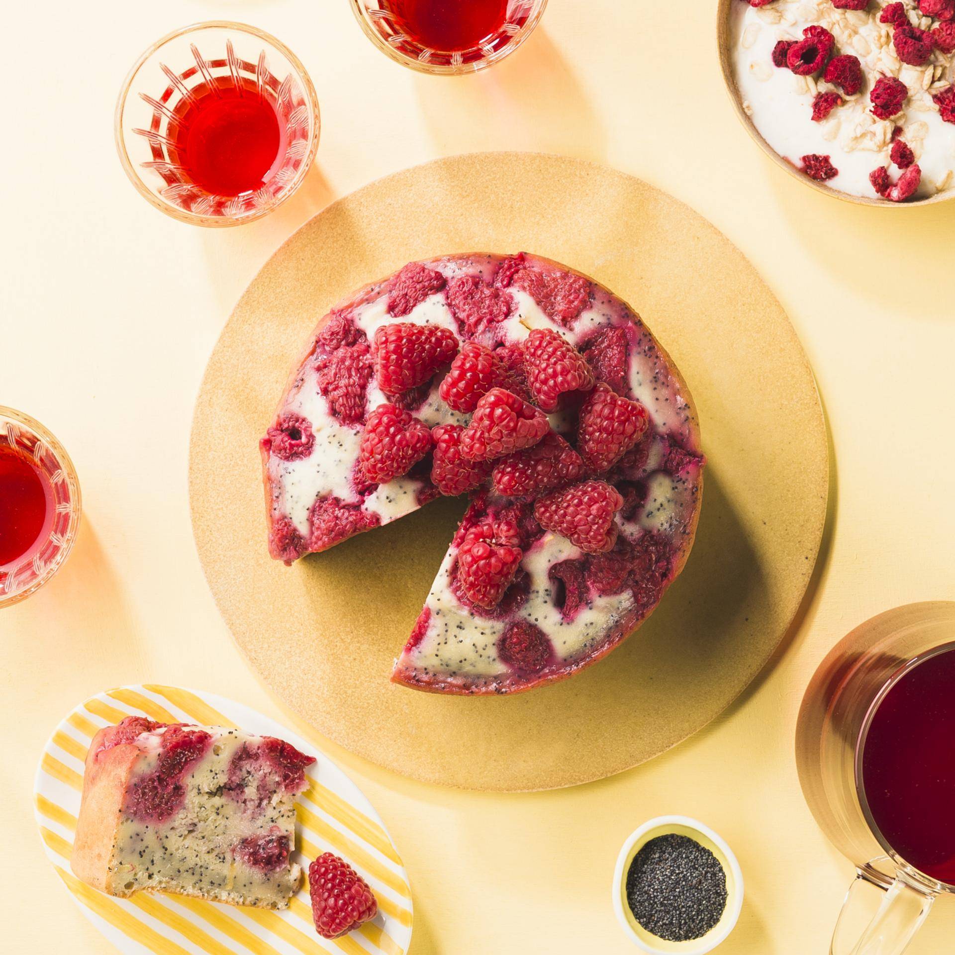 Gâteau citron framboise - Recette Cookeo | Moulinex