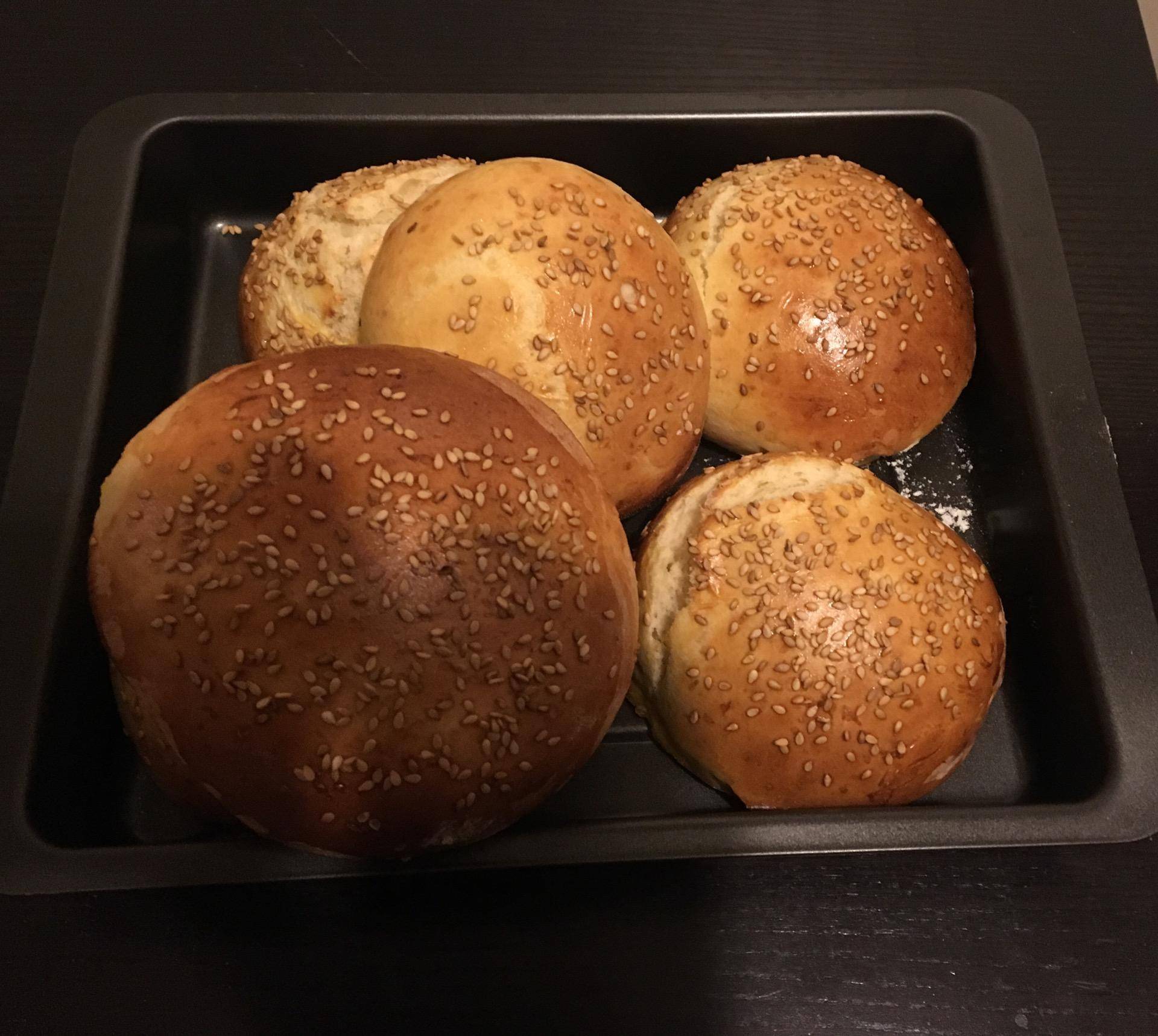 Pain à hamburger express - Recette Companion Connect XL | Moulinex