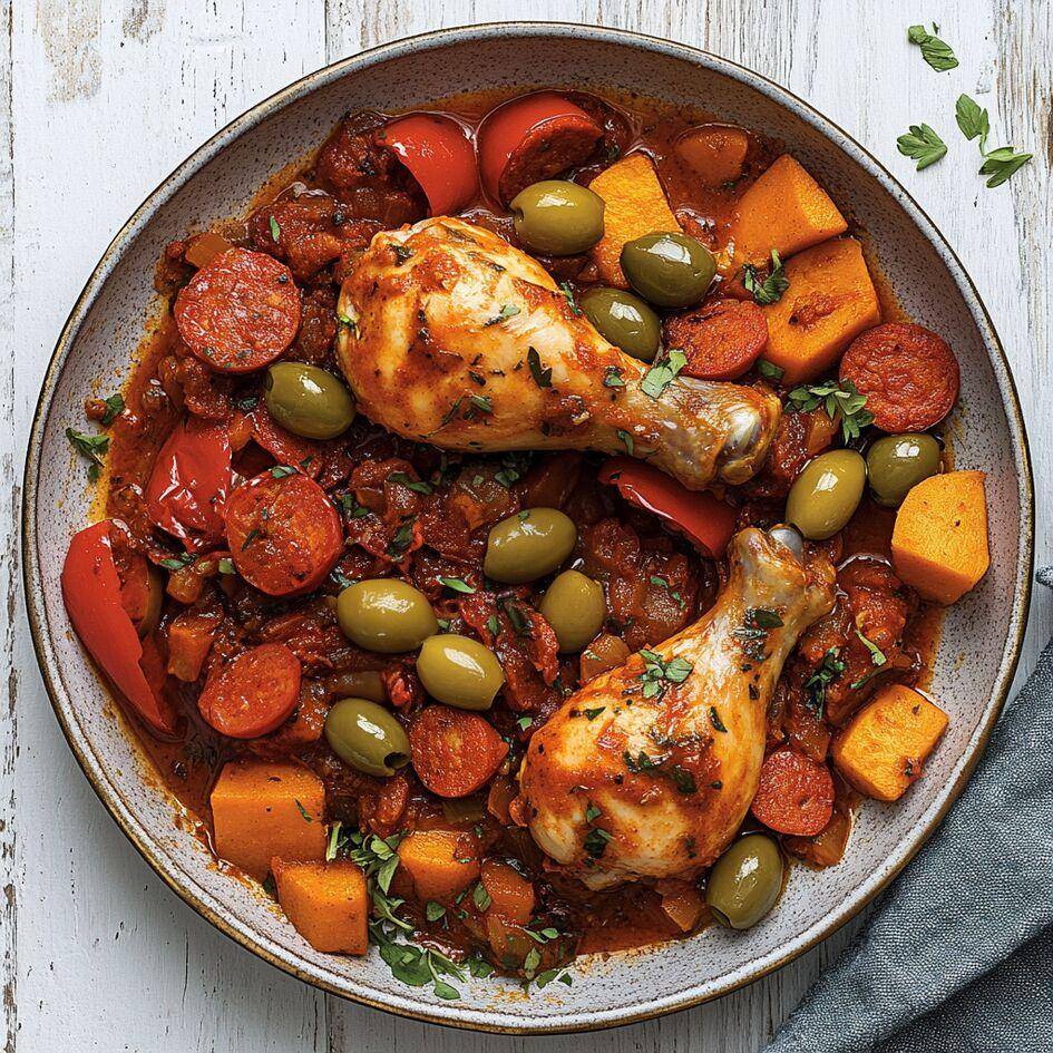 One pot poulet au chorizo - Recette Cookeo | Moulinex