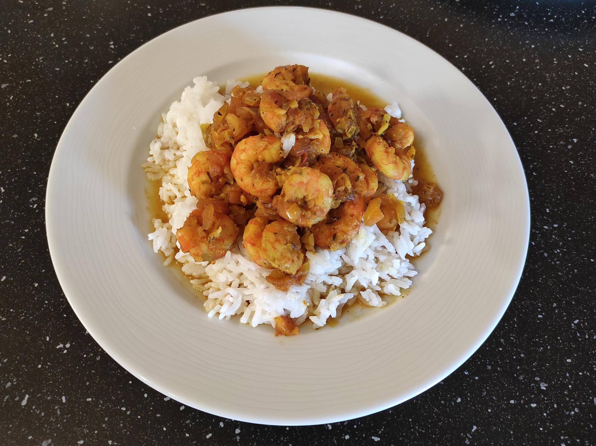 Carry de crevette - Recepten Cookeo | Moulinex