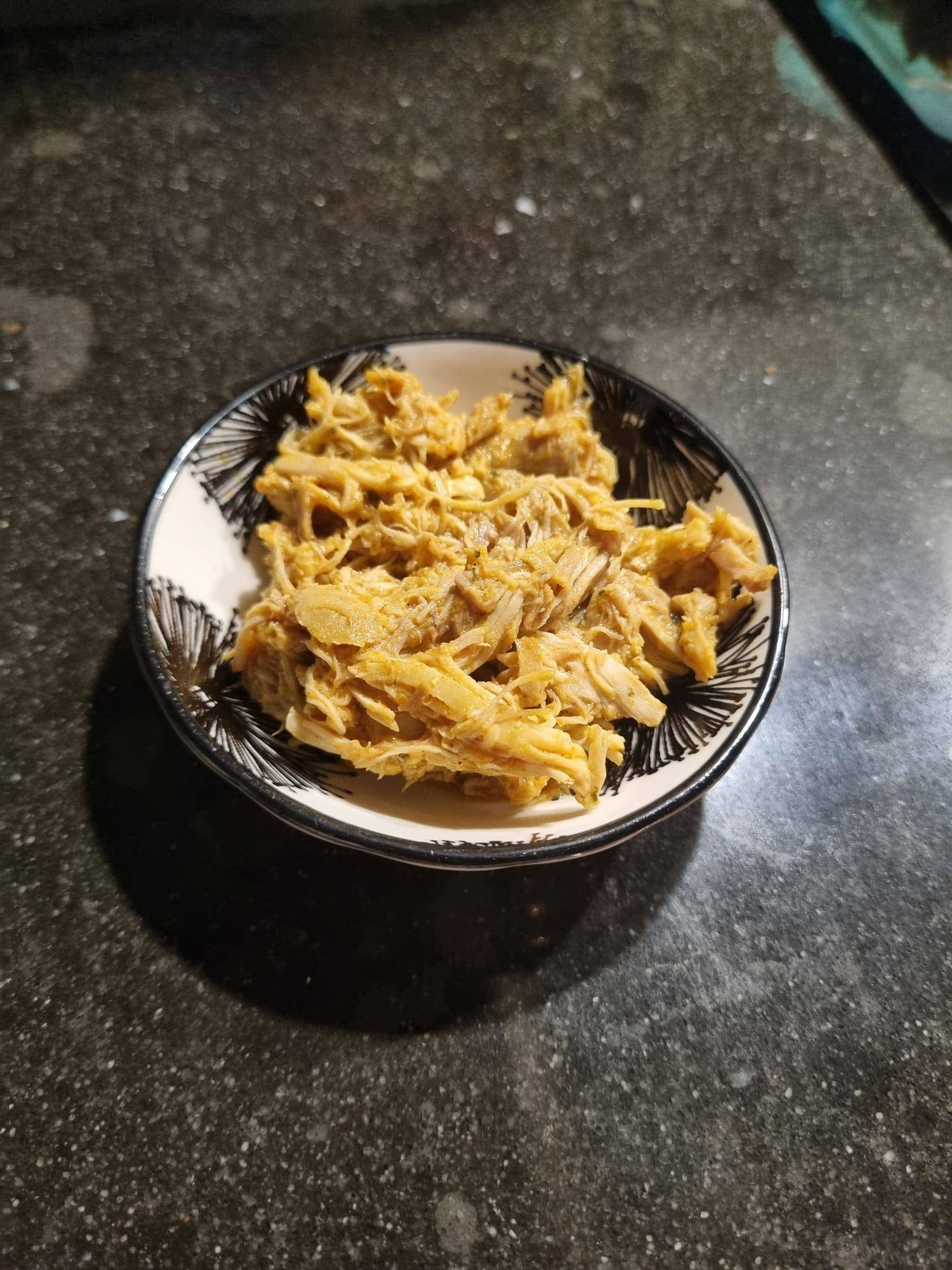 Pulled Poulet curry - Recette Cookeo V3 | Moulinex