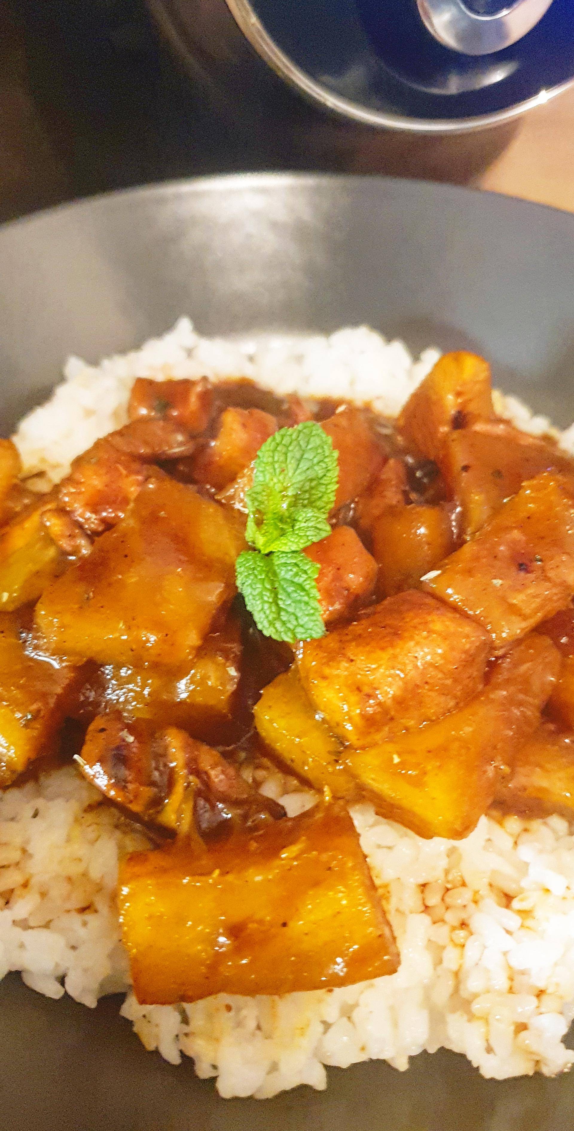 Poulet ananas au curry - Recette Cookeo | Moulinex