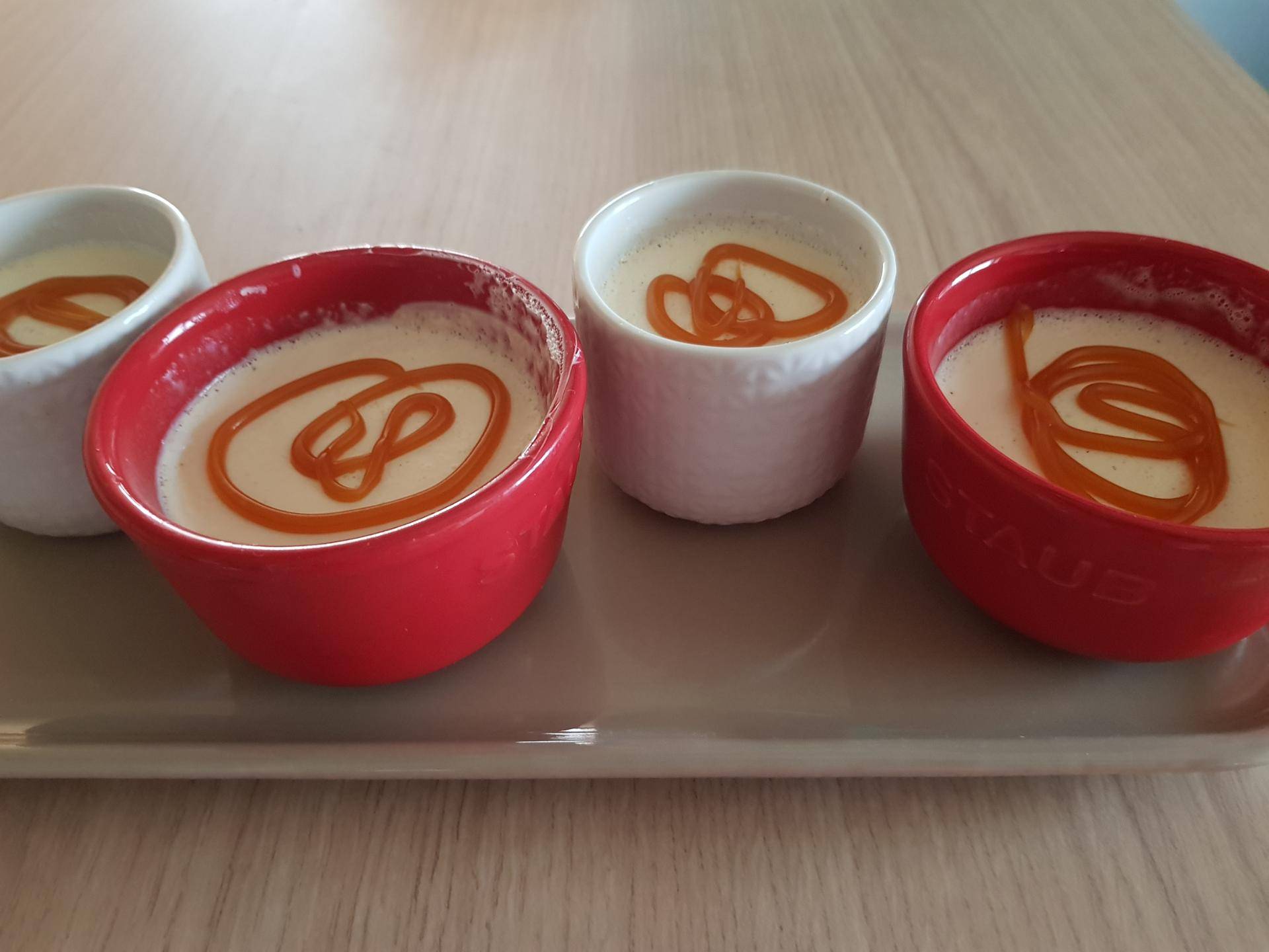 Panna cotta caramel beurre salé - Recette Companion Connect XL | Moulinex