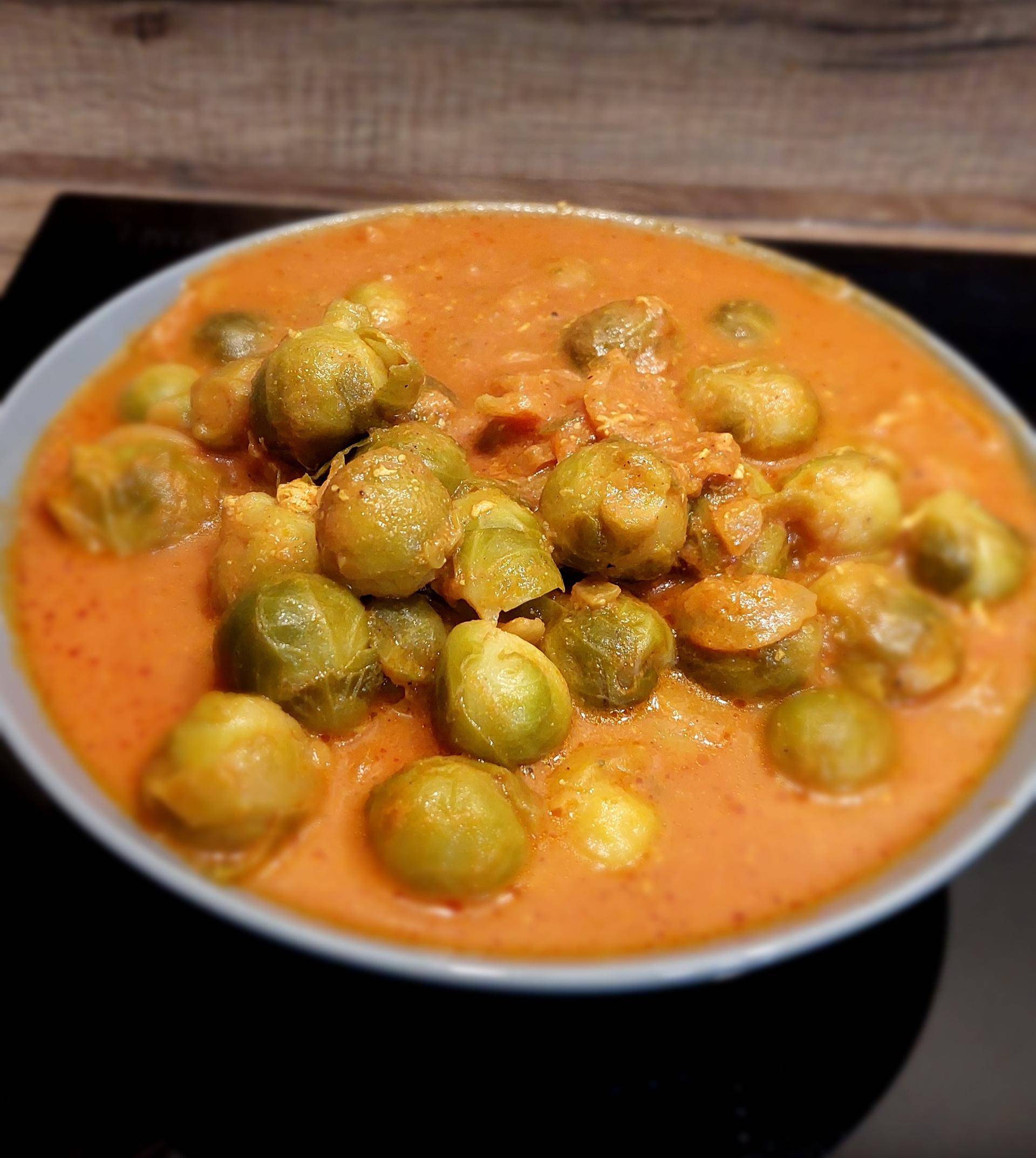 Choux de Bruxelles aux épices tandoori - Recette Cookeo V3 | Moulinex