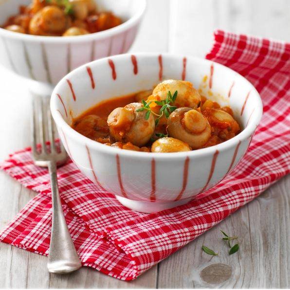 Champignons à la grecque - Recette Companion | Moulinex