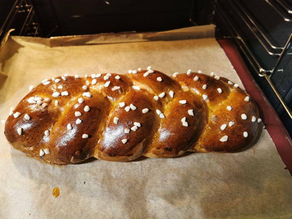 Brioche tressée mie filante - Recepten Companion Connect XL | Moulinex