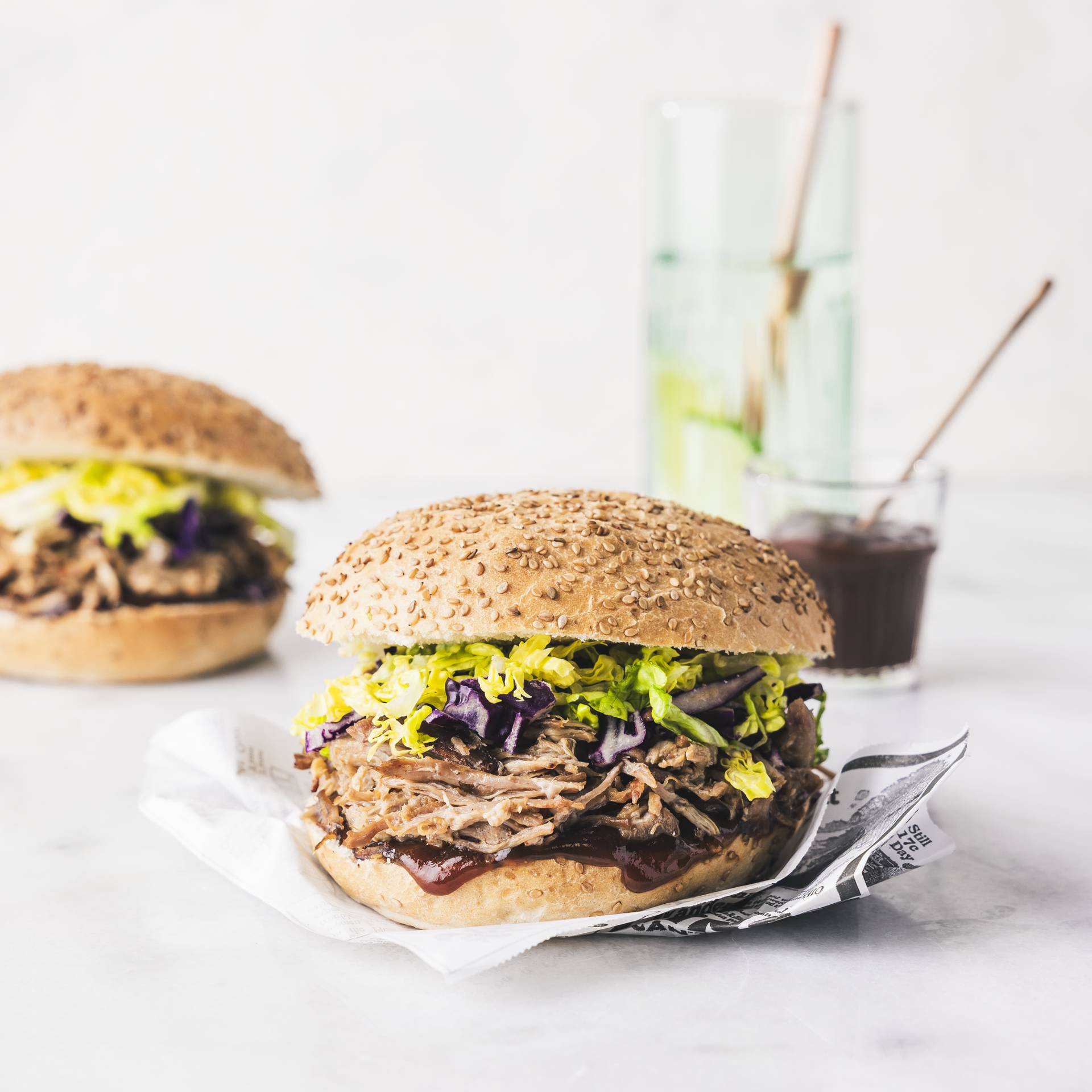 Burger au pulled pork - Recette Cookeo 9in1 | Moulinex