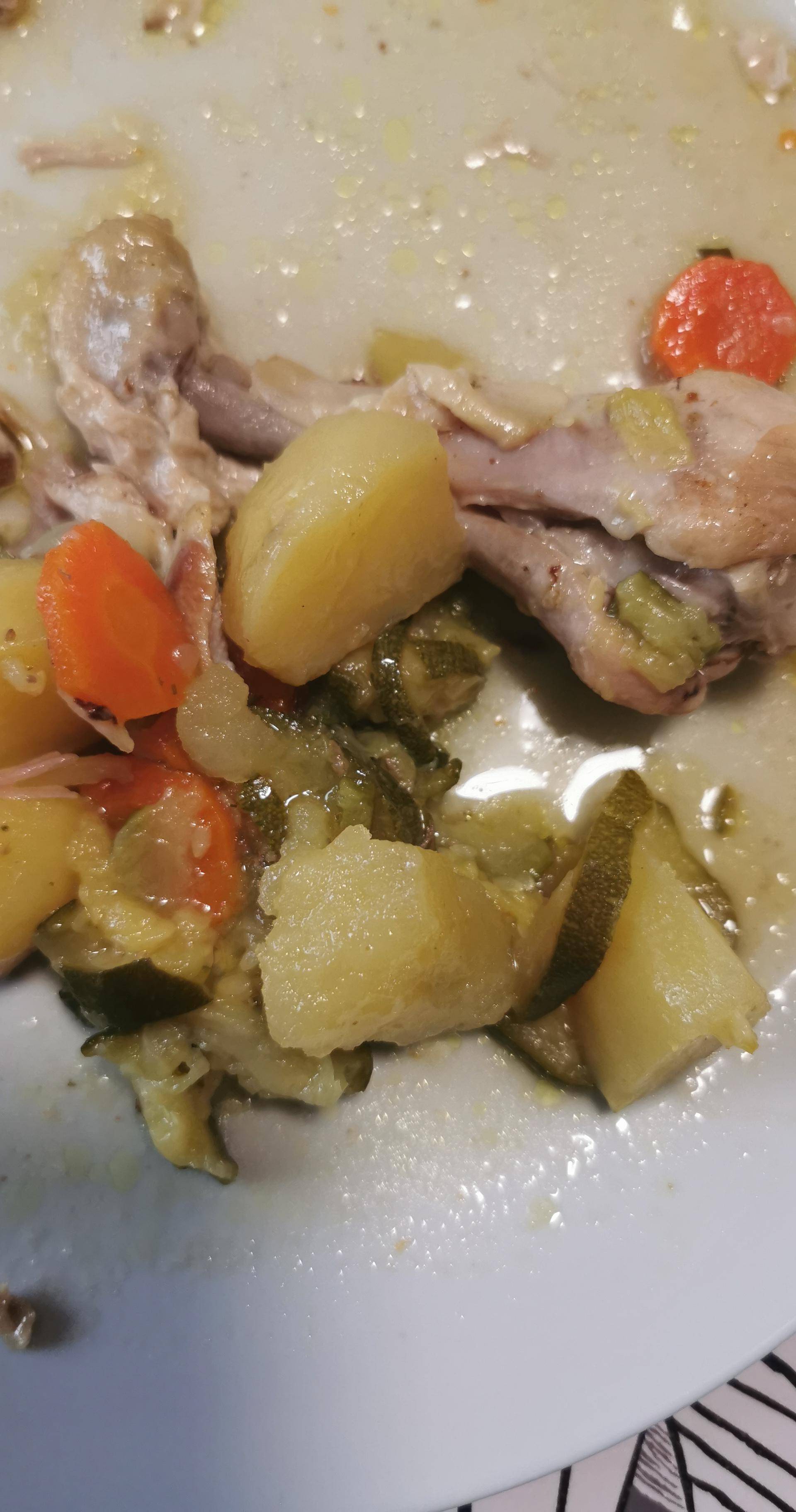 Pilon de poulet pomme de terre et ses légumes - Recette Cookeo | Moulinex