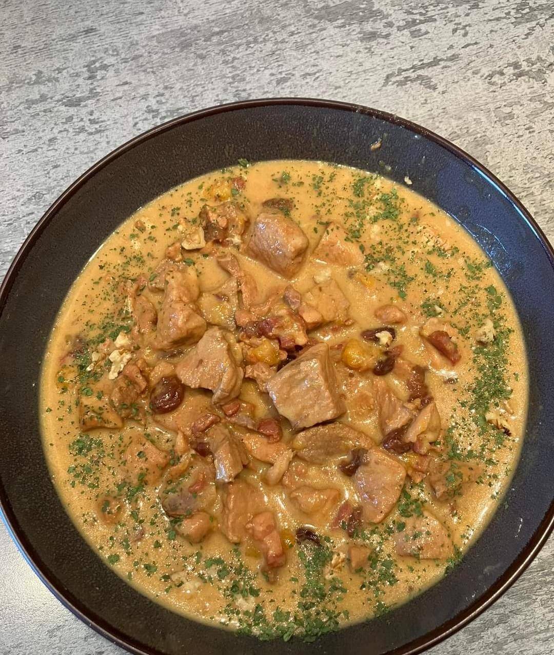 Sauté de porc au miel lait de coco abricots - Recepten Cookeo V3 | Moulinex