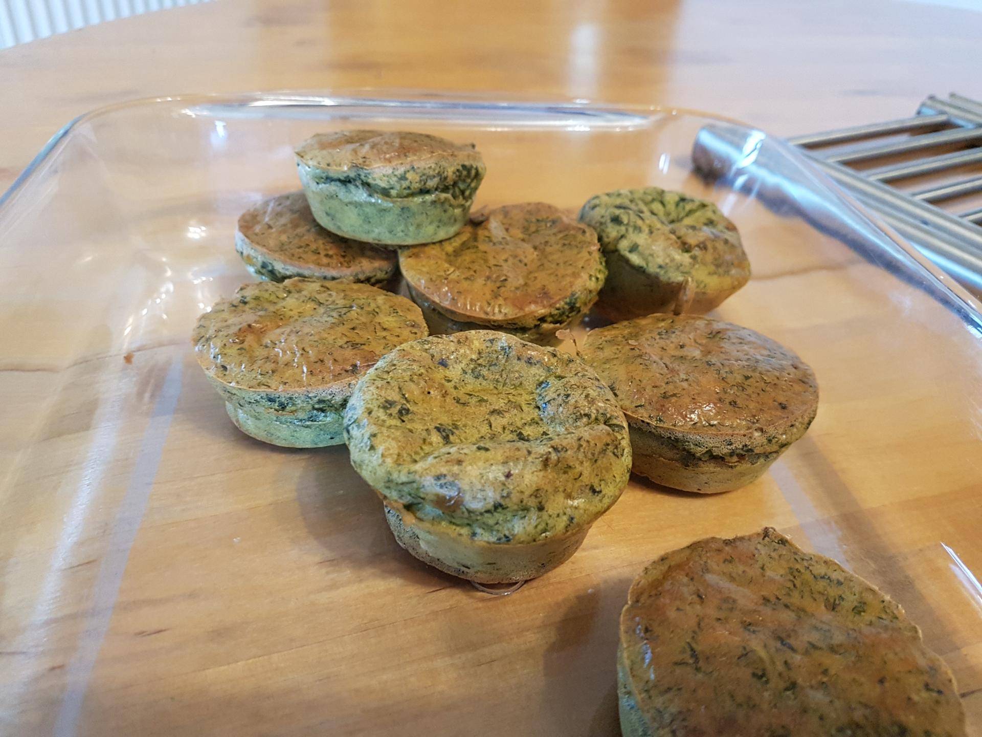 Muffins épinards cheddar - Recepten Companion Connect XL | Moulinex